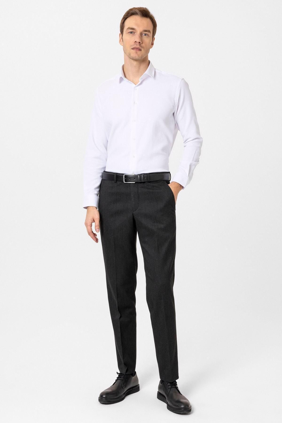 SÜVARİ Regular Desenli Pantolon