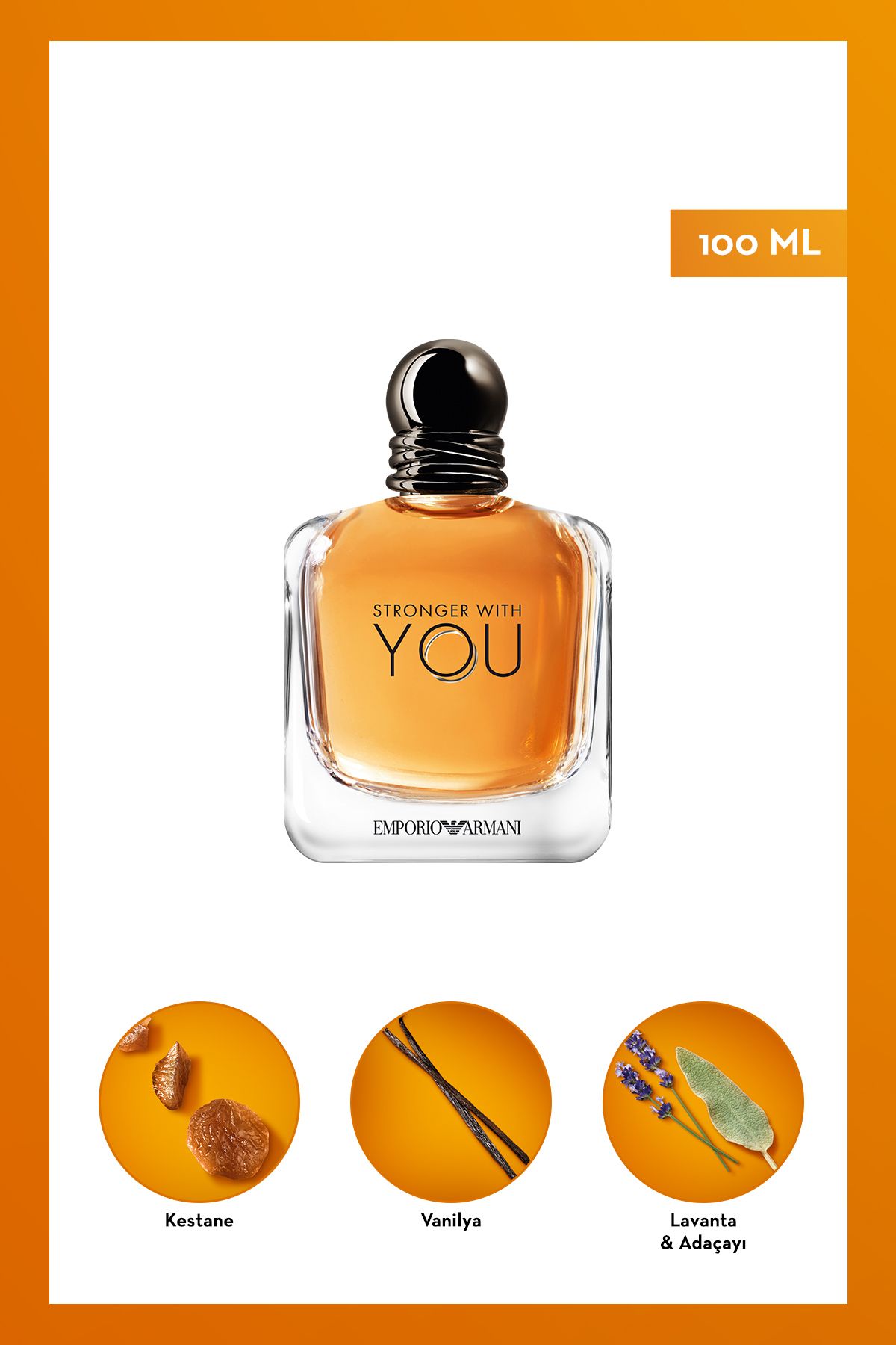 Emporio Armani Stronger With You Edt 100 Ml Erkek Parfüm 3605522040588