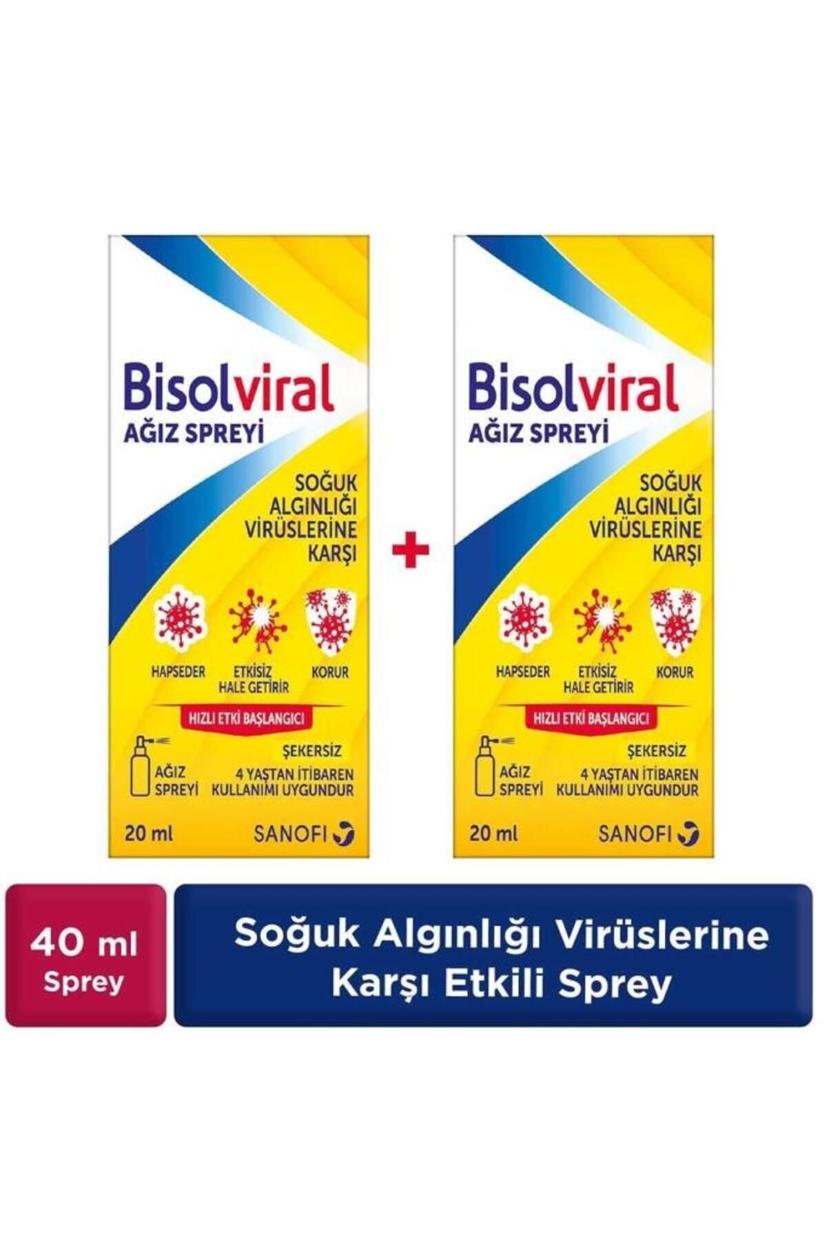 Bisolviral Ağız Spreyi 20 ml - 2 Adet