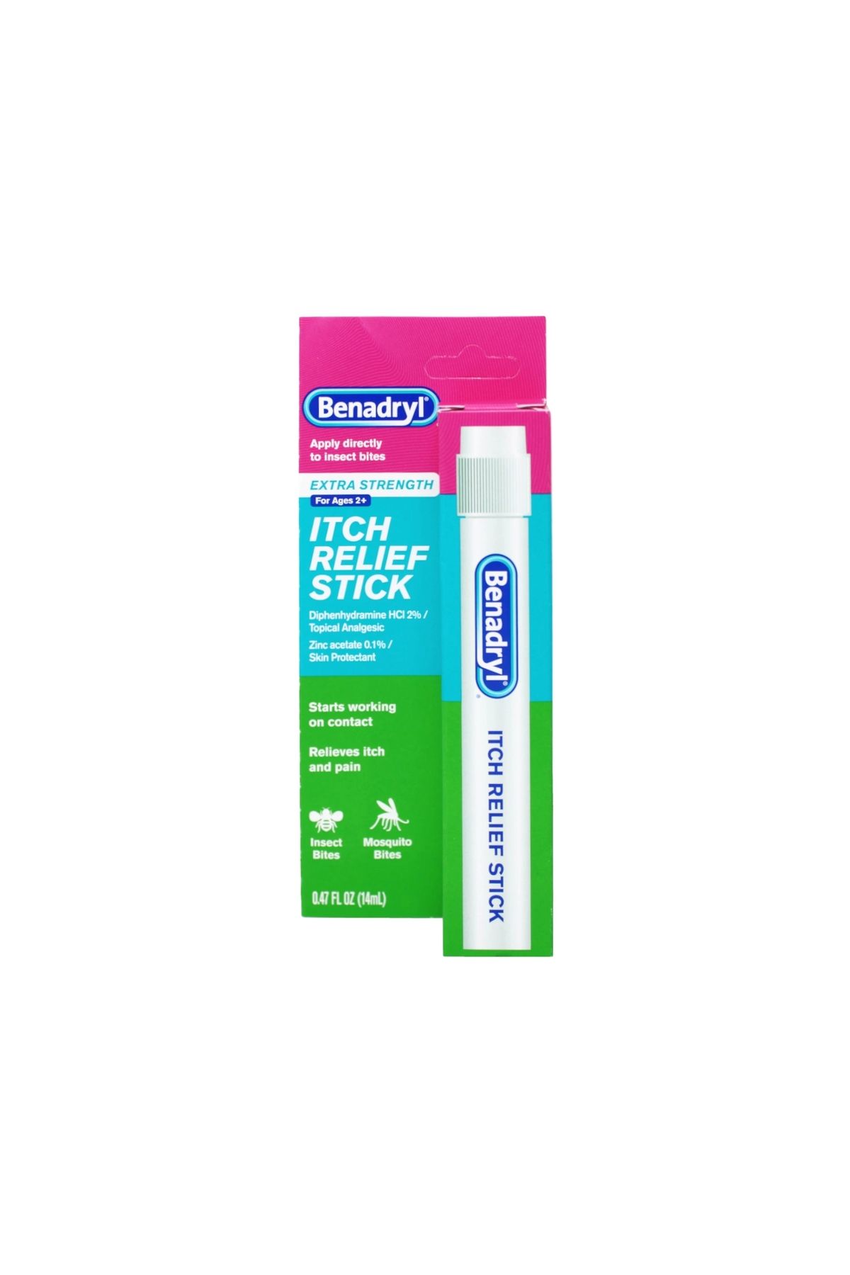 benadryl Itch Relief Stick 14 Ml.