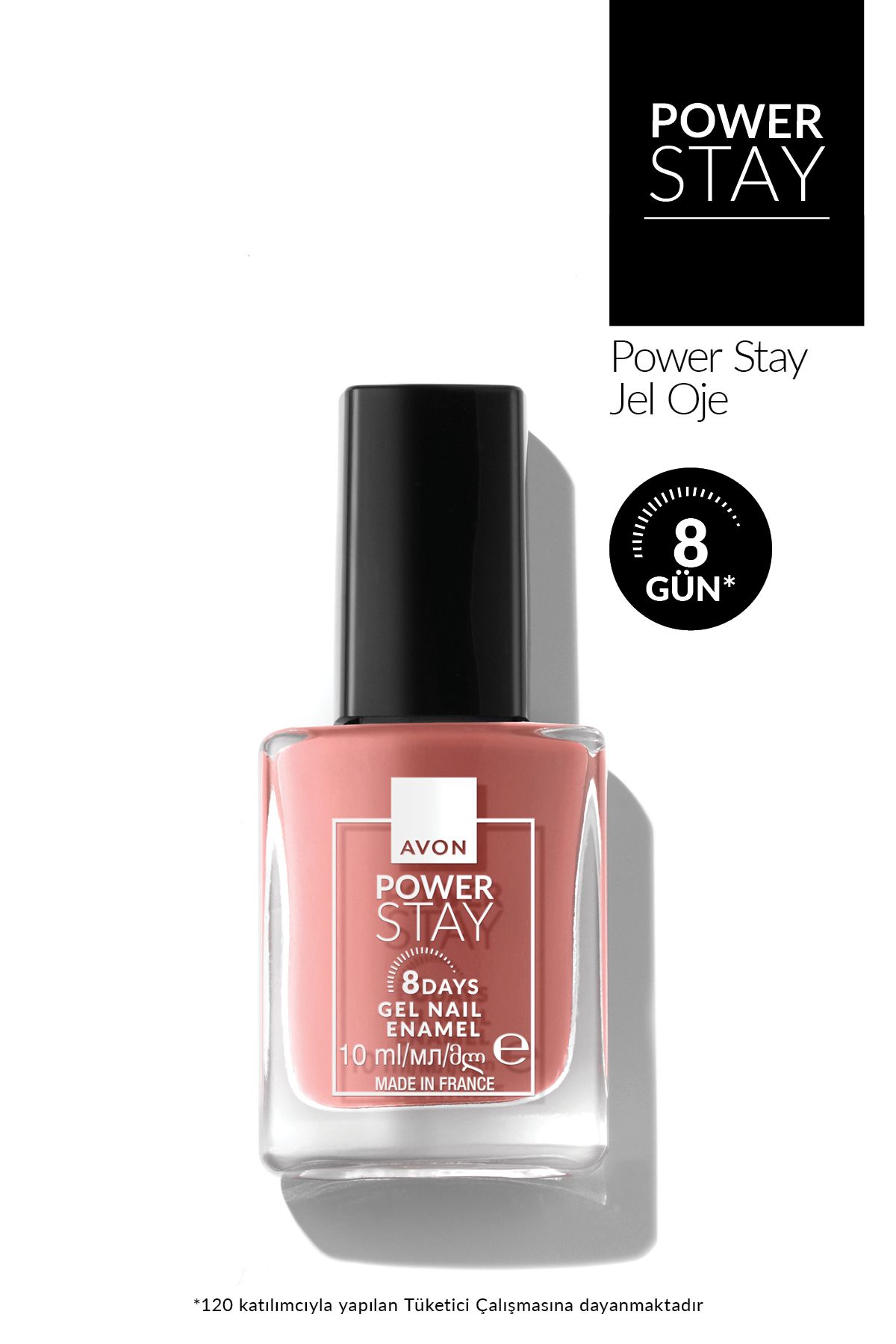 Avon Power Stay Jel Oje 10ml - Cant Quit Cafe
