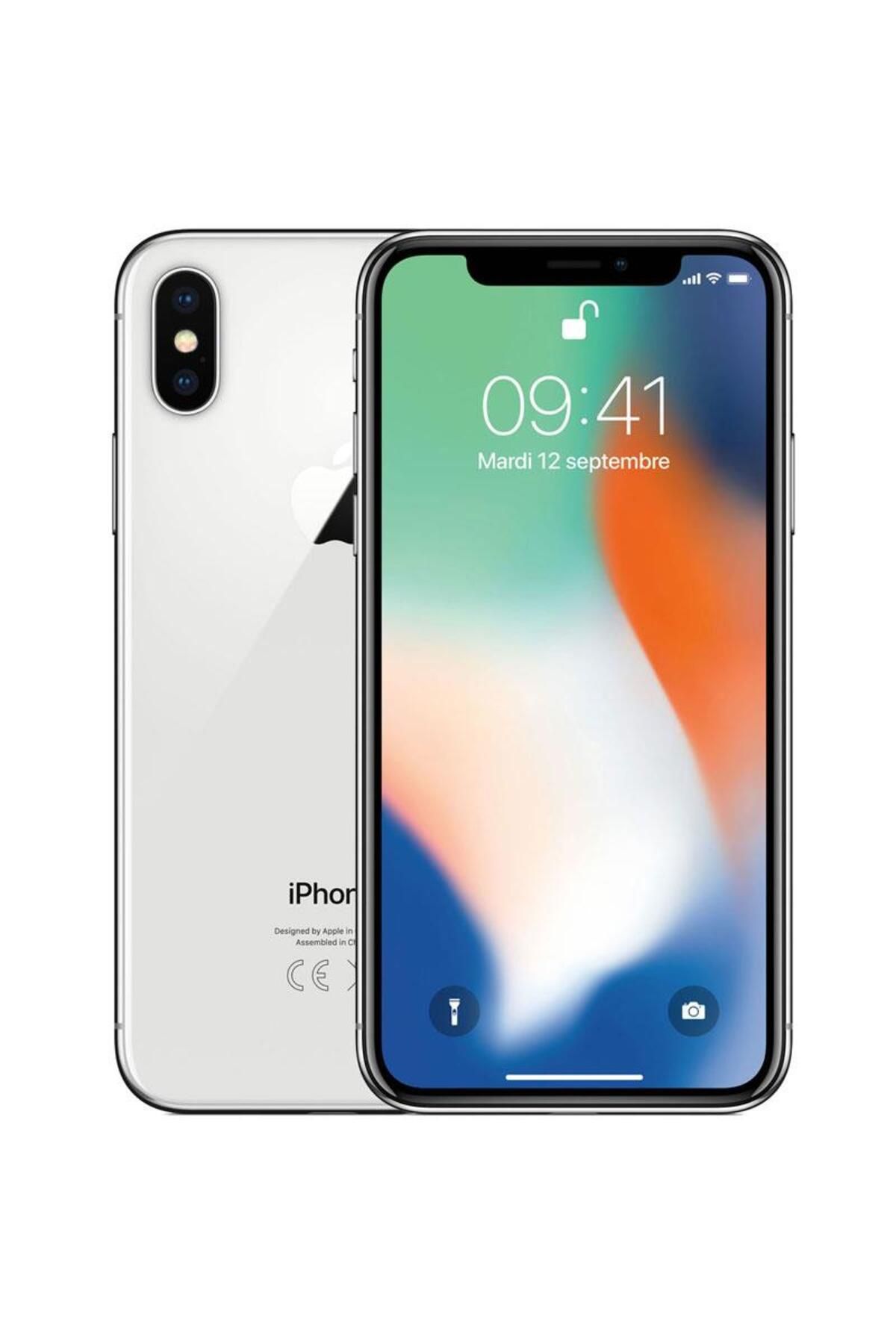 Apple Yenilenmiş Iphone X 64 Gb Silver Cep Telefonu (12 AY GARANTİLİ)