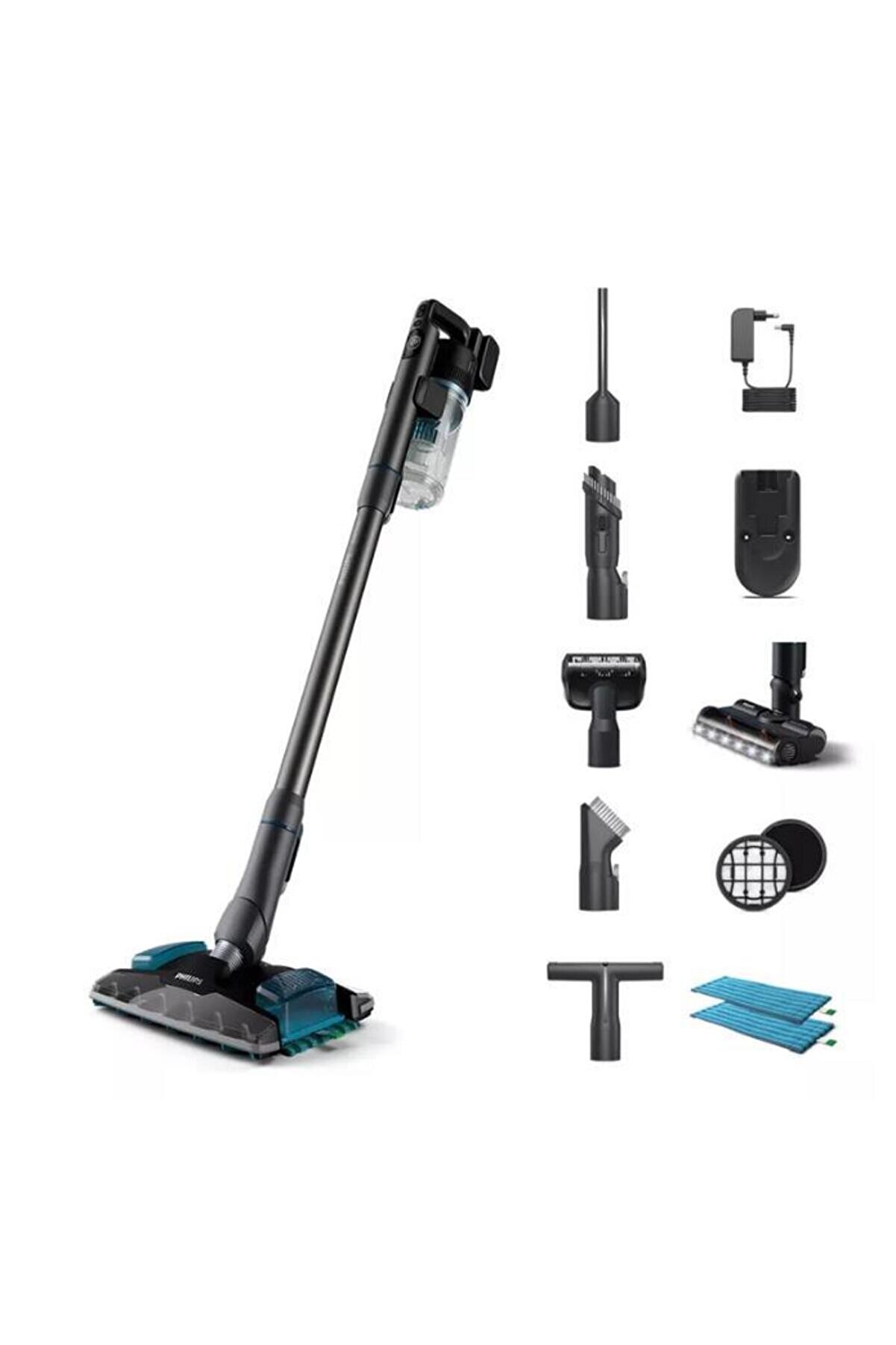 Aqua Plus Kablosuz Dik Süpürge Xc8057/01