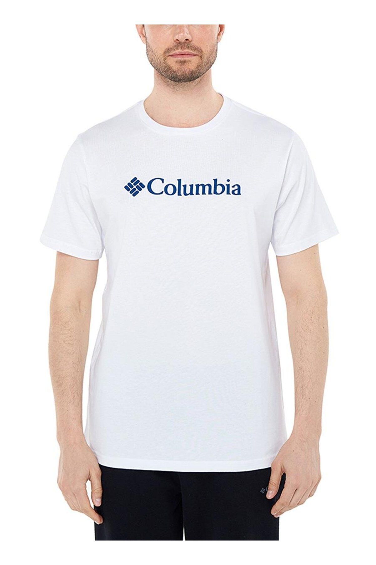 Columbia Cs0287 Csc M Basic Big Logo Brushed Ss Tee Erkek T-shirt