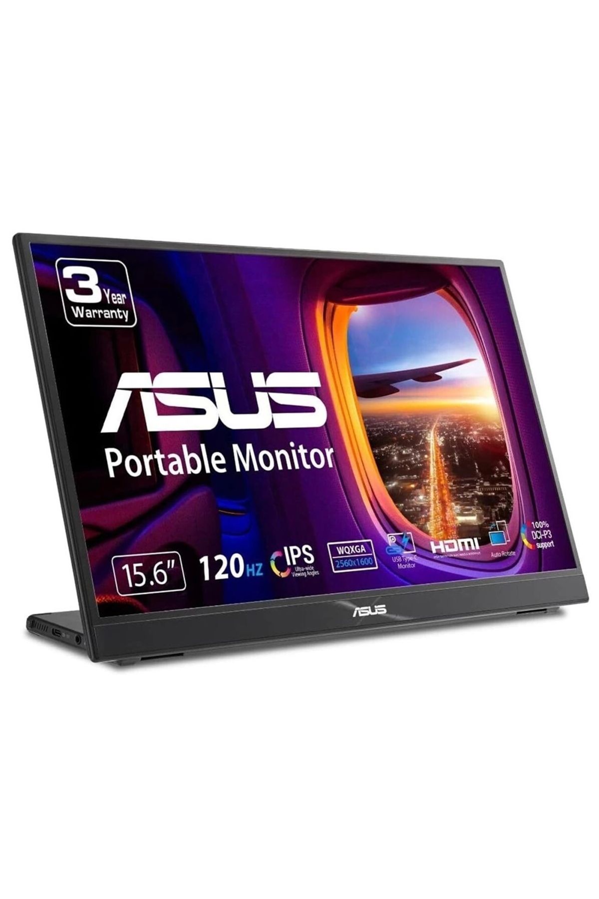 ASUS ZENSCREEN MB16QHG 15.6 5ms 120Hz WQXGA IPS Taşınabilir Dokunmatik USB Monitör