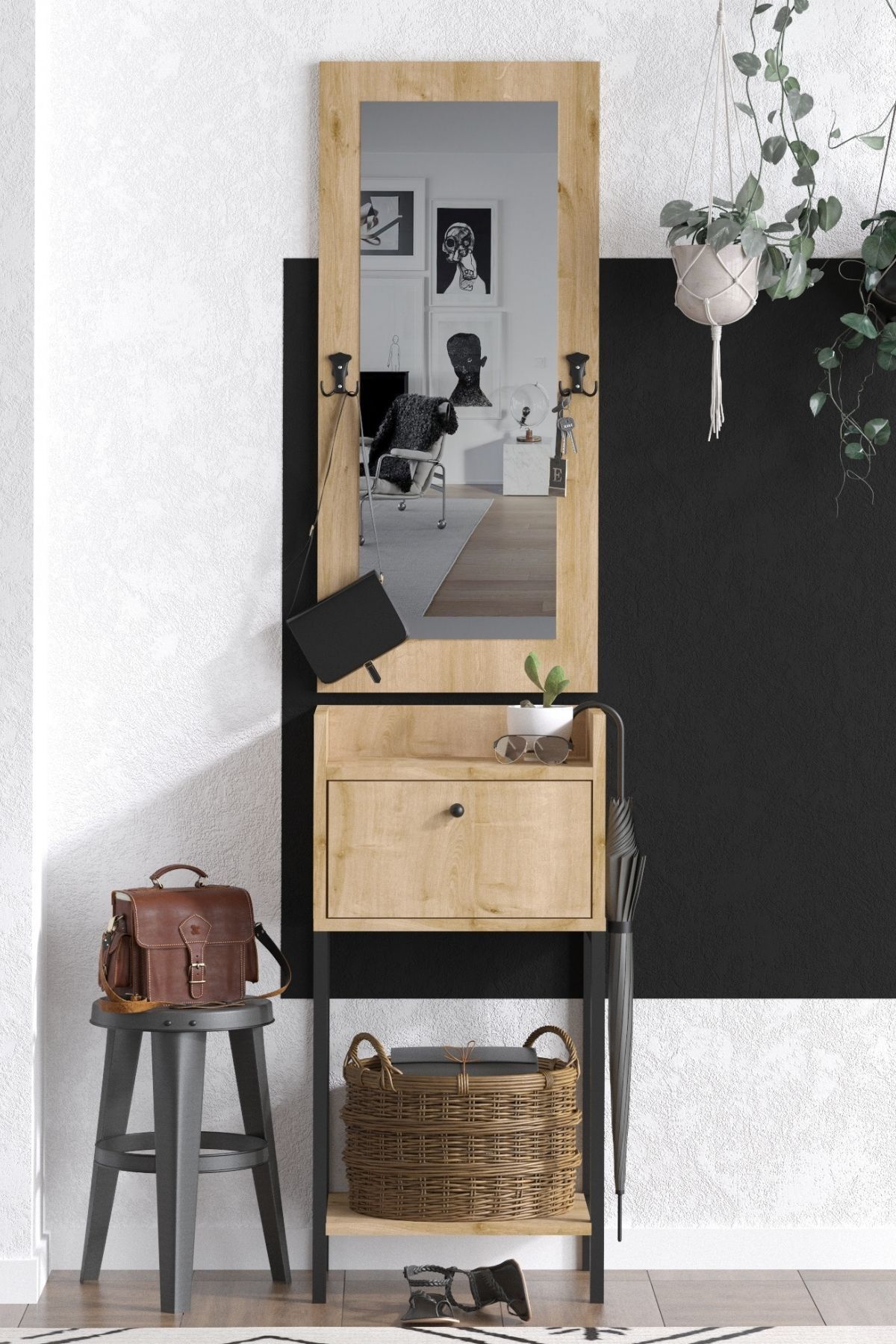 Decormet Olivia Dresuar Safir Meşe