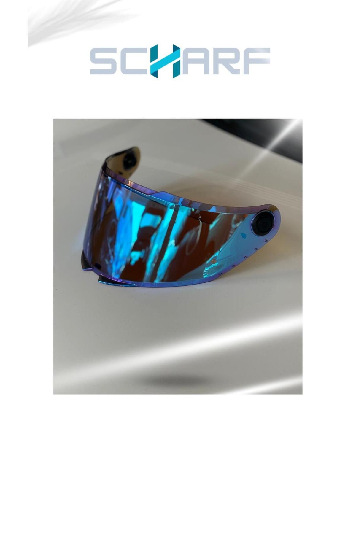 scharf MT V28 THUNDER 4 SV / STİNGER 2 UYUMLU DEEPBLUE VİZÖR