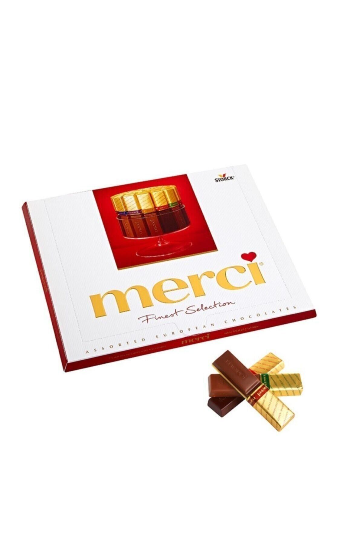 Merci Çikolata Kırmızı Çikolata Finest Selection 250 gr