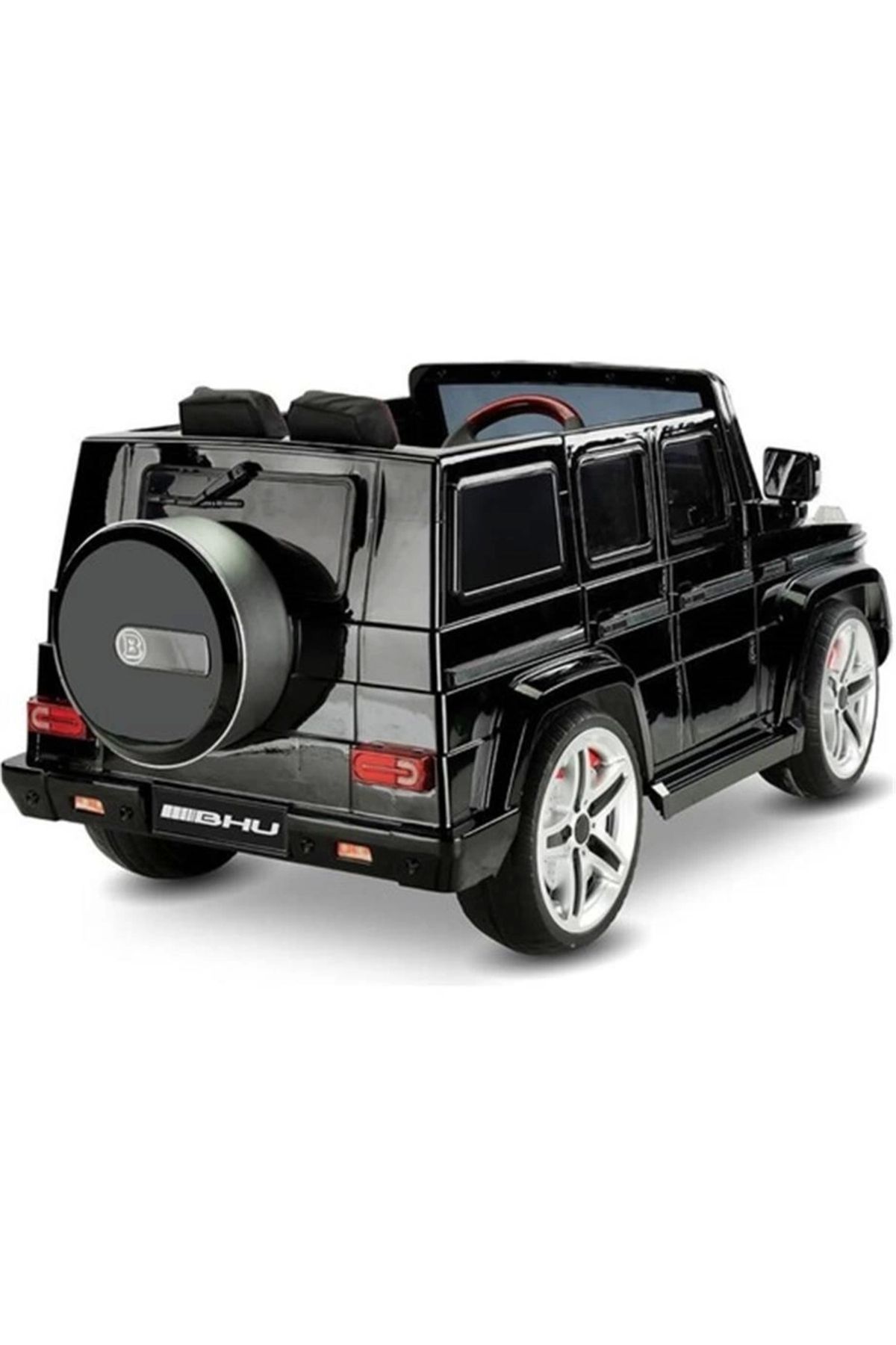 Akülü Uzaktan Kumandalı Jeep Füme