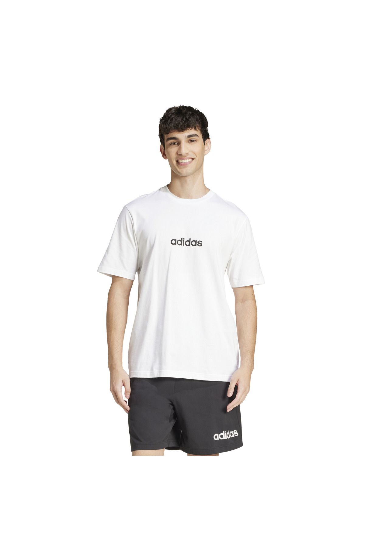 adidas Essentials Linear Single Jersey Tişört