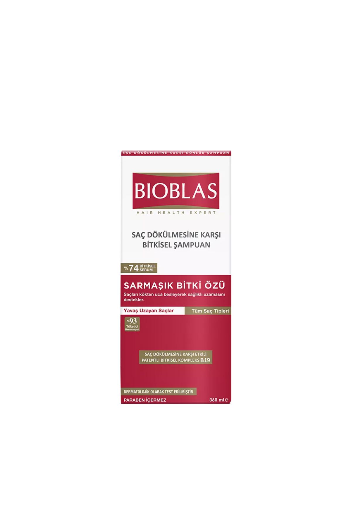 Bioblas Procyanidin Şampuan Saç Uzatan 360 Ml