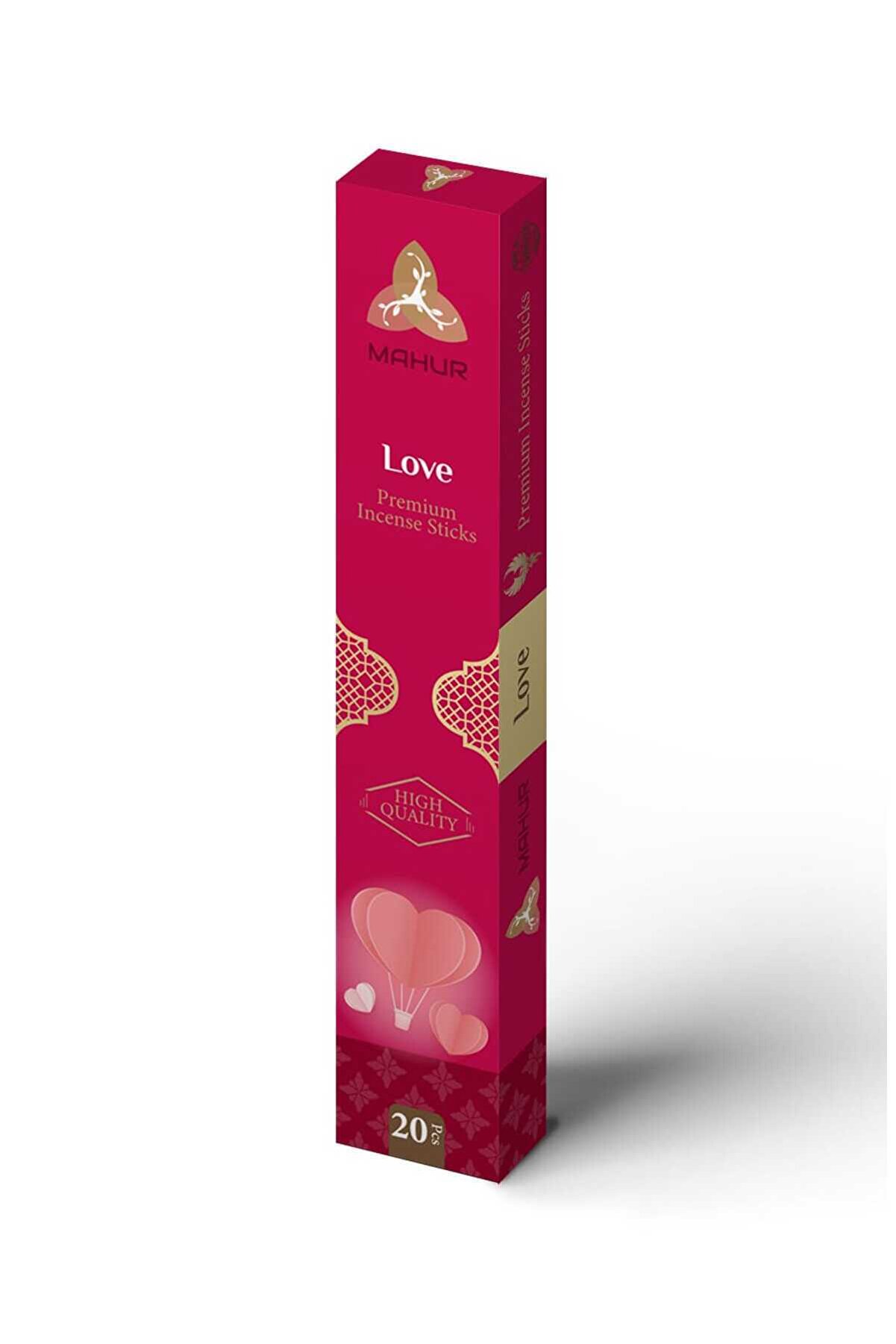 OrdoVeni Aşk & Love Kokulu Çubuk Tütsü ve Oda Kokusu - 20 Saat Dayanıklı