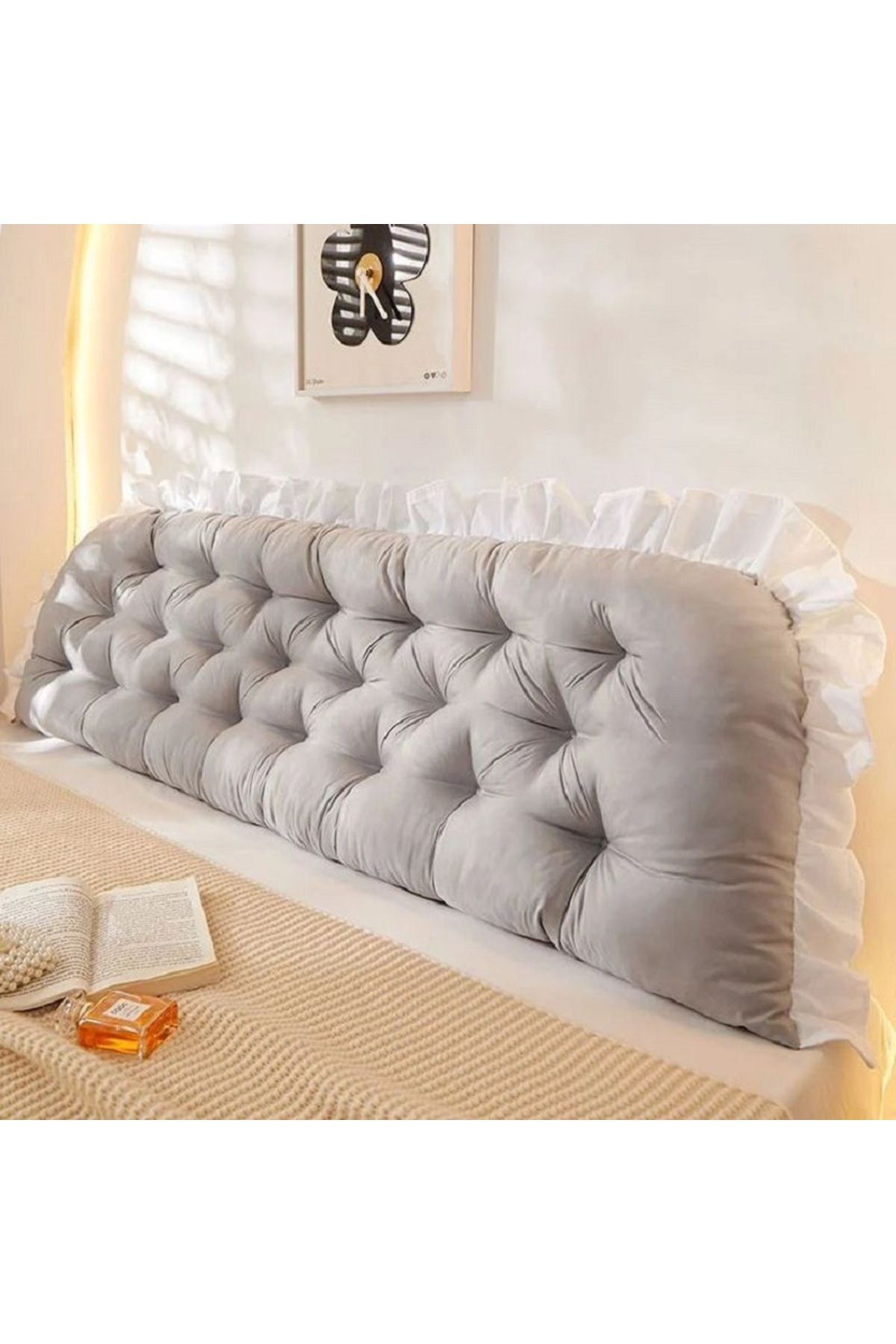 SEPETLESENE ONLİNE STORE VİNTAGE PRİNCESS MODEL BAZA BAŞLIĞI MİNDERİ ÇEYİZLİK