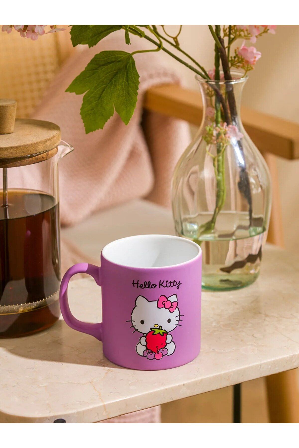 LC Waikiki Karışık Hello Kitty Baskılı Seramik Kupa 320 Ml T T