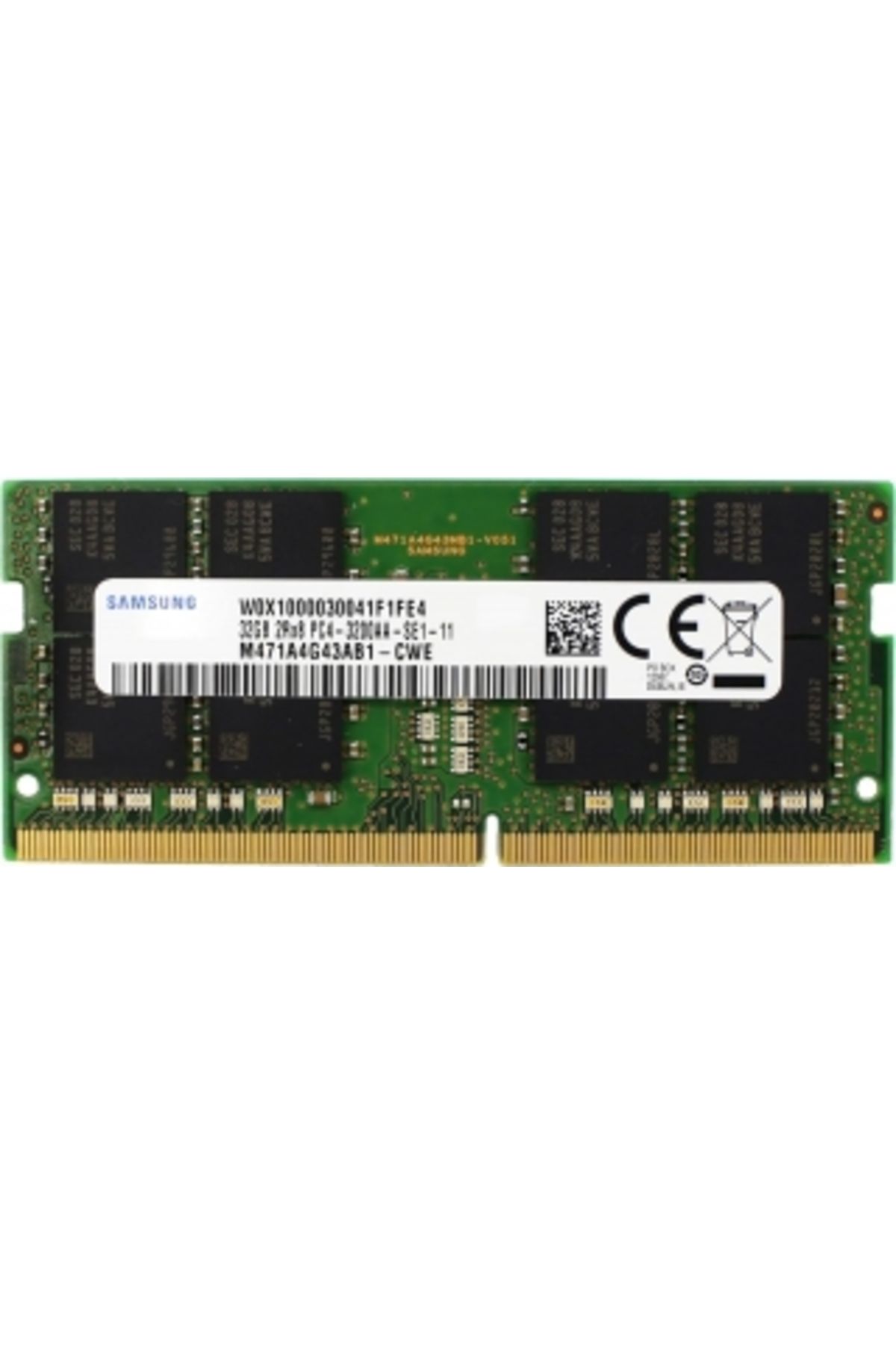 Samsung 32GB DDR4 3200Mhz CL22 Notebook Ram M471A4G43AB1-CWE (1.2V)