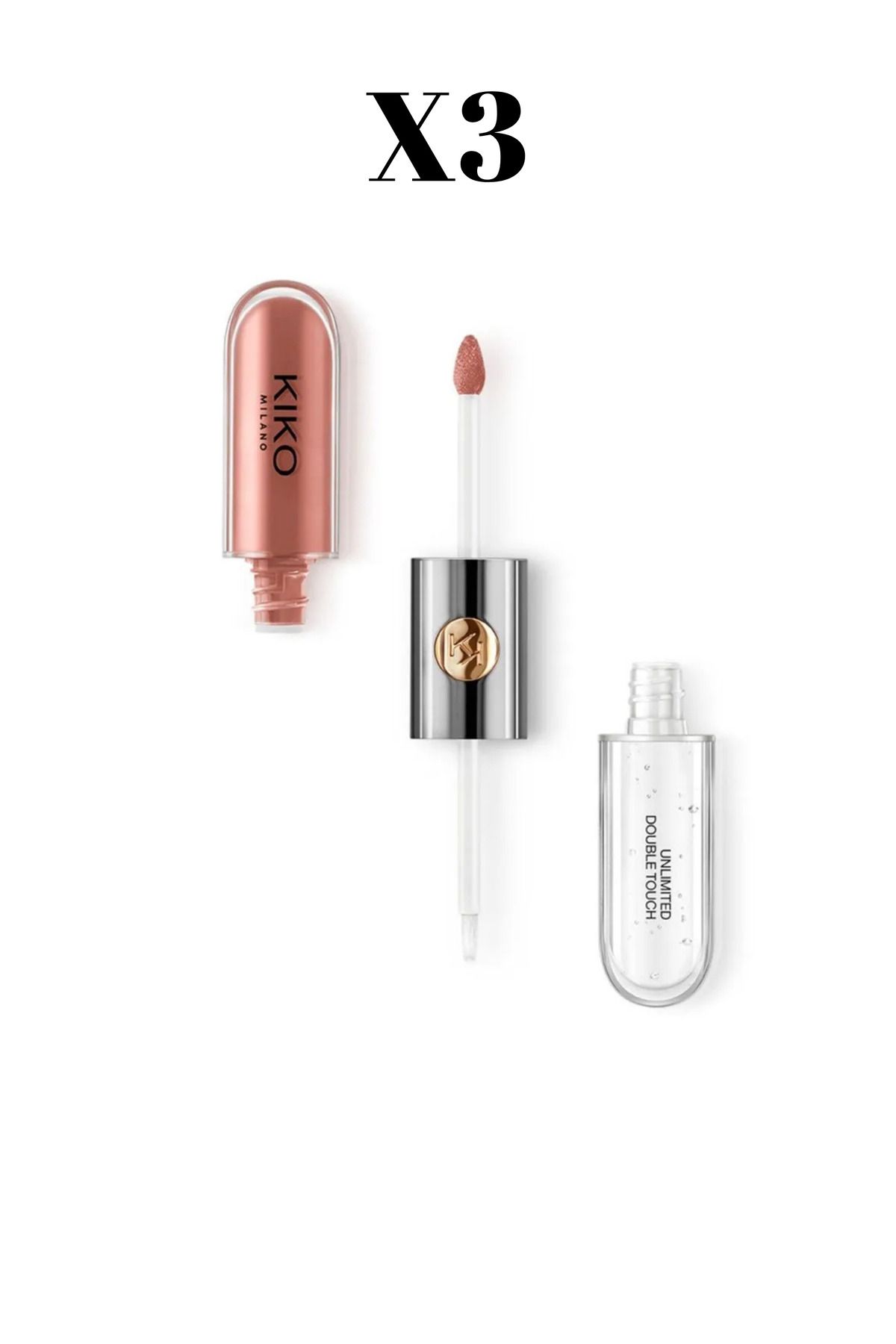 KIKO Double Touch 103 Natural Rose 6 ml X3 ADET