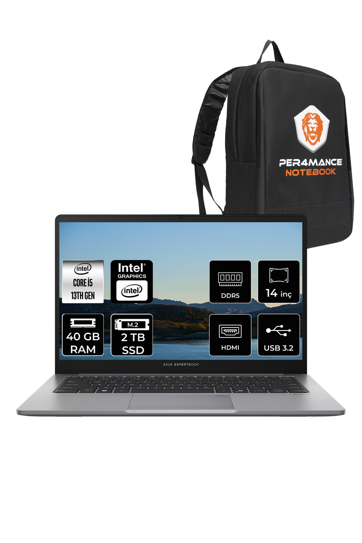 ExpertBook P1 Intel Core i5 13420H 40GB 2TB SSD 14