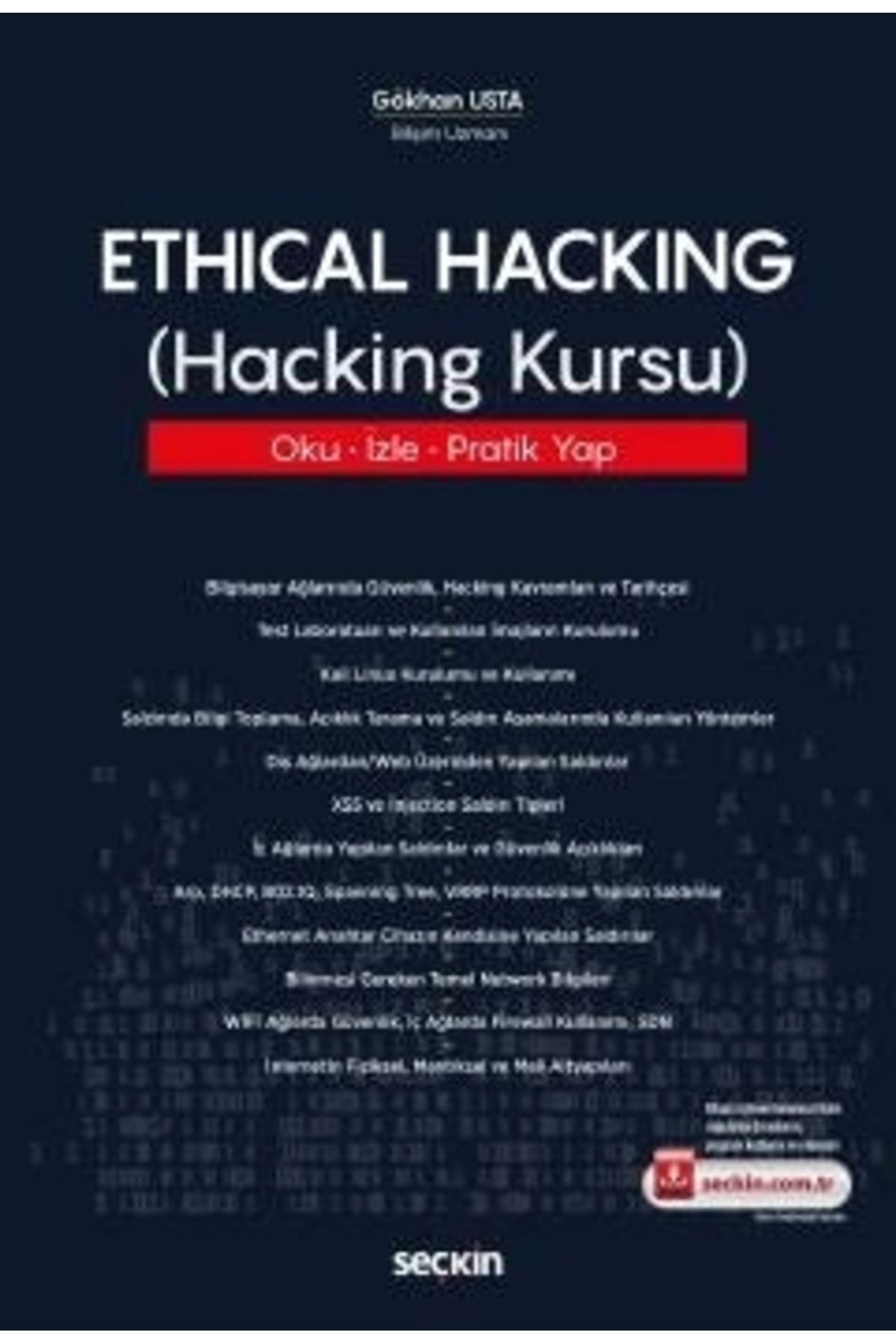 Seçkin Yayıncılık Ethical Hacking &#40;hacking Kursu&#41; Oku – Izle – Pratik Yap – Kurs Al