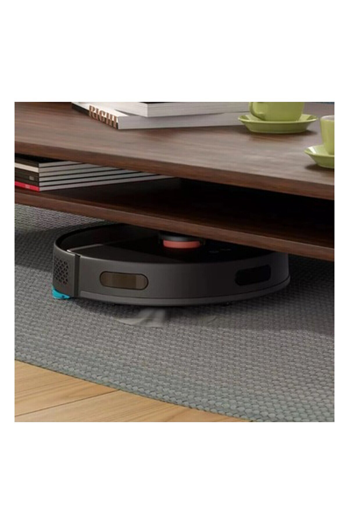 Hepa Filtreli Islak ve Kuru Temizlik Robotu, 4000 Pa Yüksek Emiş Gücü