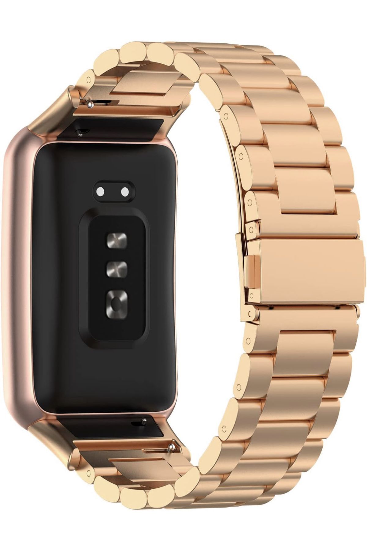 Nezih Case Huawei Watch Fit 2 Uyumlu Metal Baklalı Paslanmaz Çelik Kordon/kayış