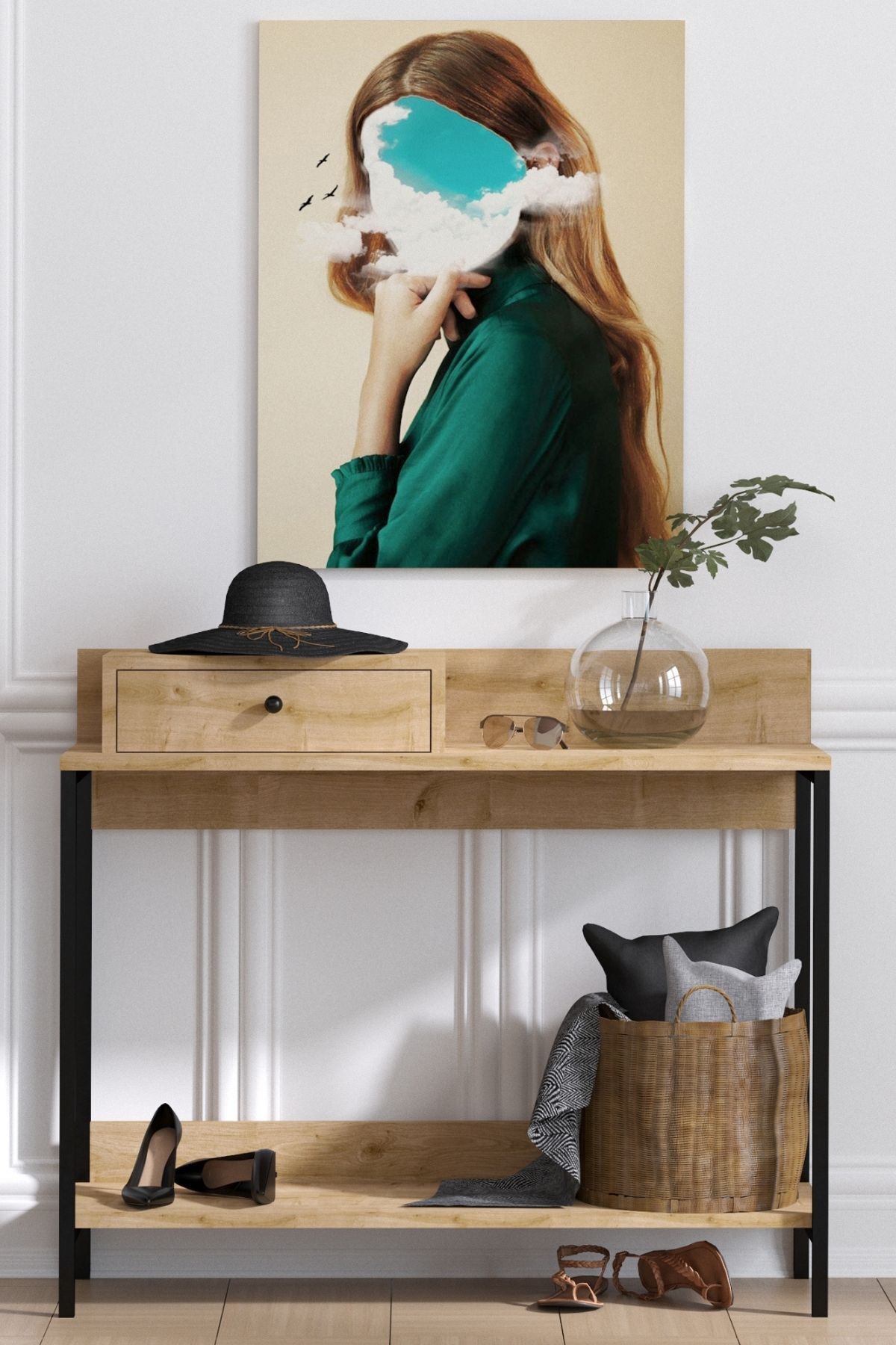 Decormet Alix Dresuar Safir Meşe