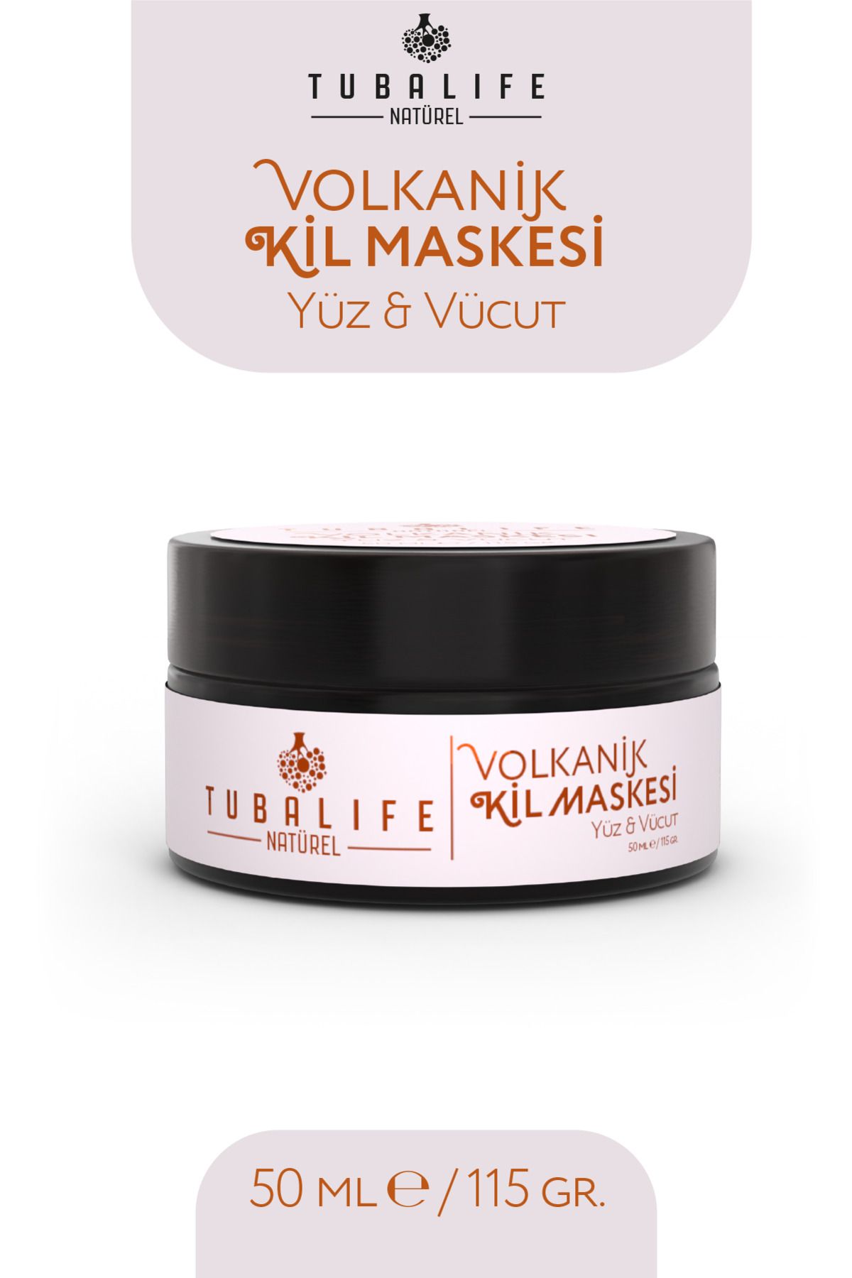 TUBALİFE Volkanik Kil Maskesi
