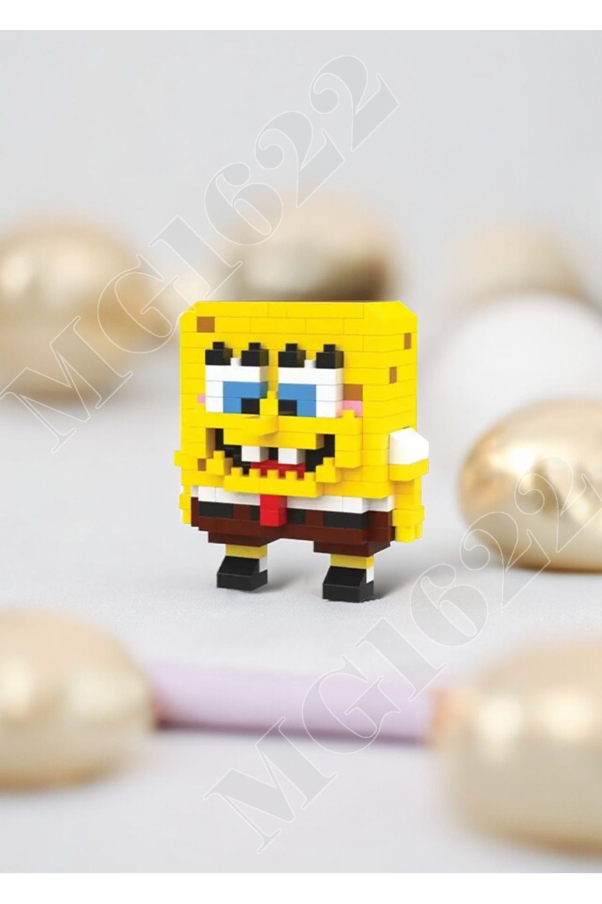 Bricks Sünger Bob Yapboz Puzzle Hediye