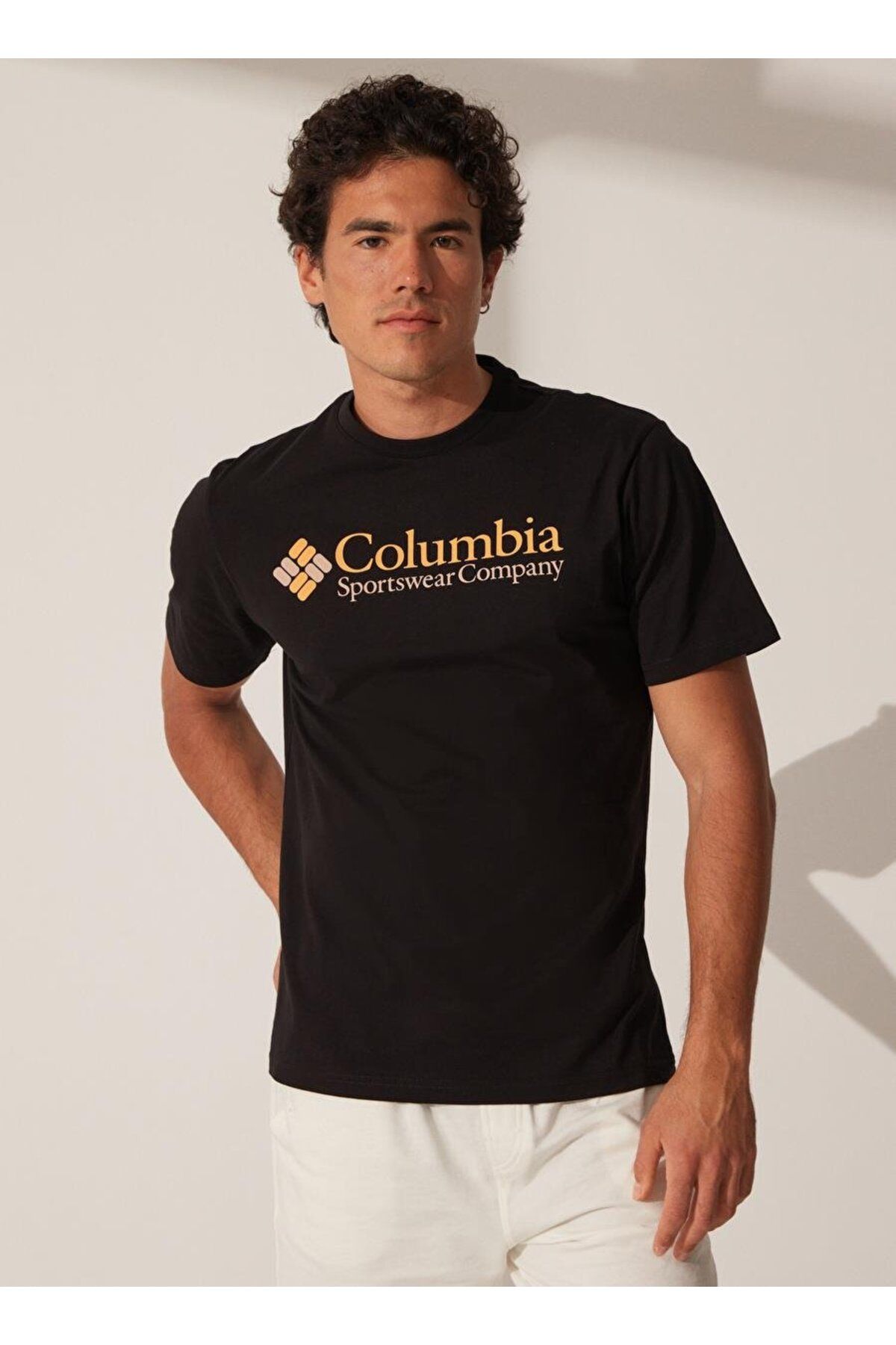 Columbia Cs0311 Csc Retro Logo Ss Tee Erkek T-shirt