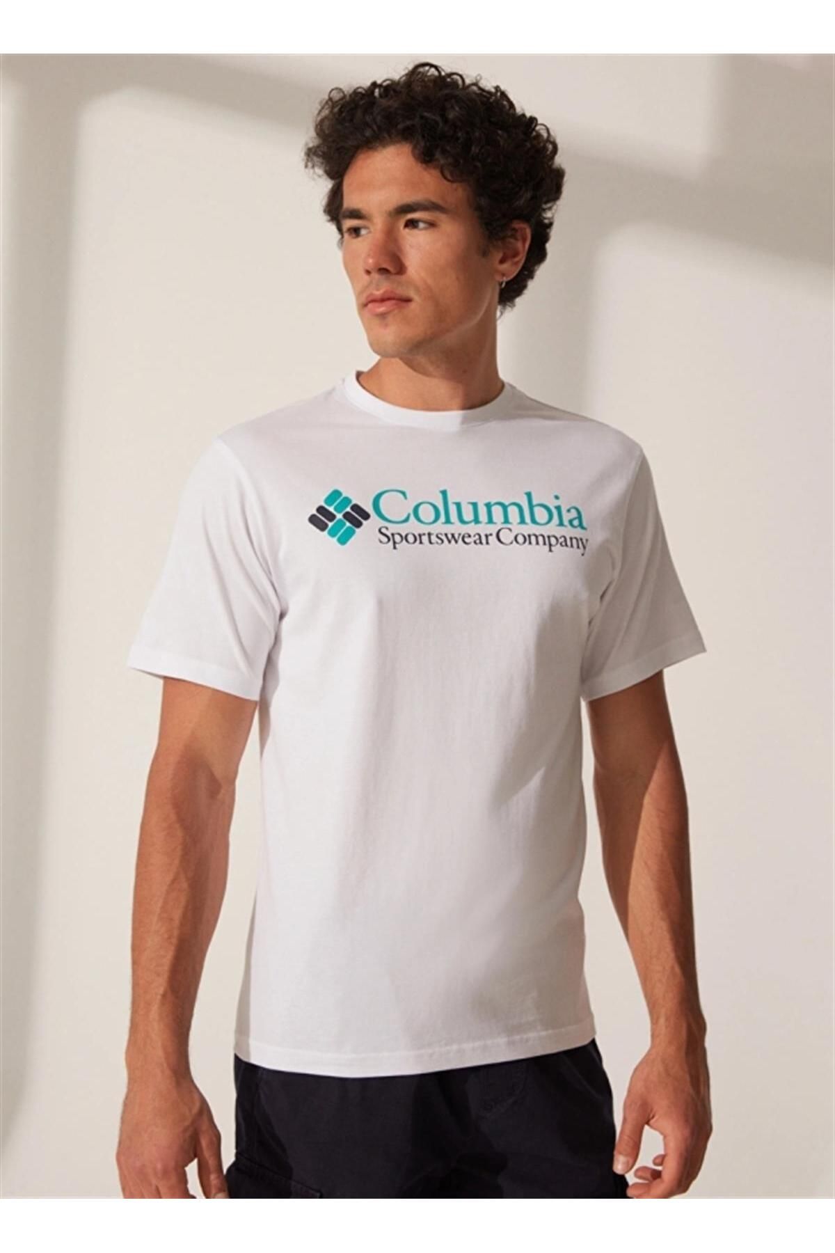 Columbia Cs0311 Csc Retro Logo Ss Tee Erkek T-shirt