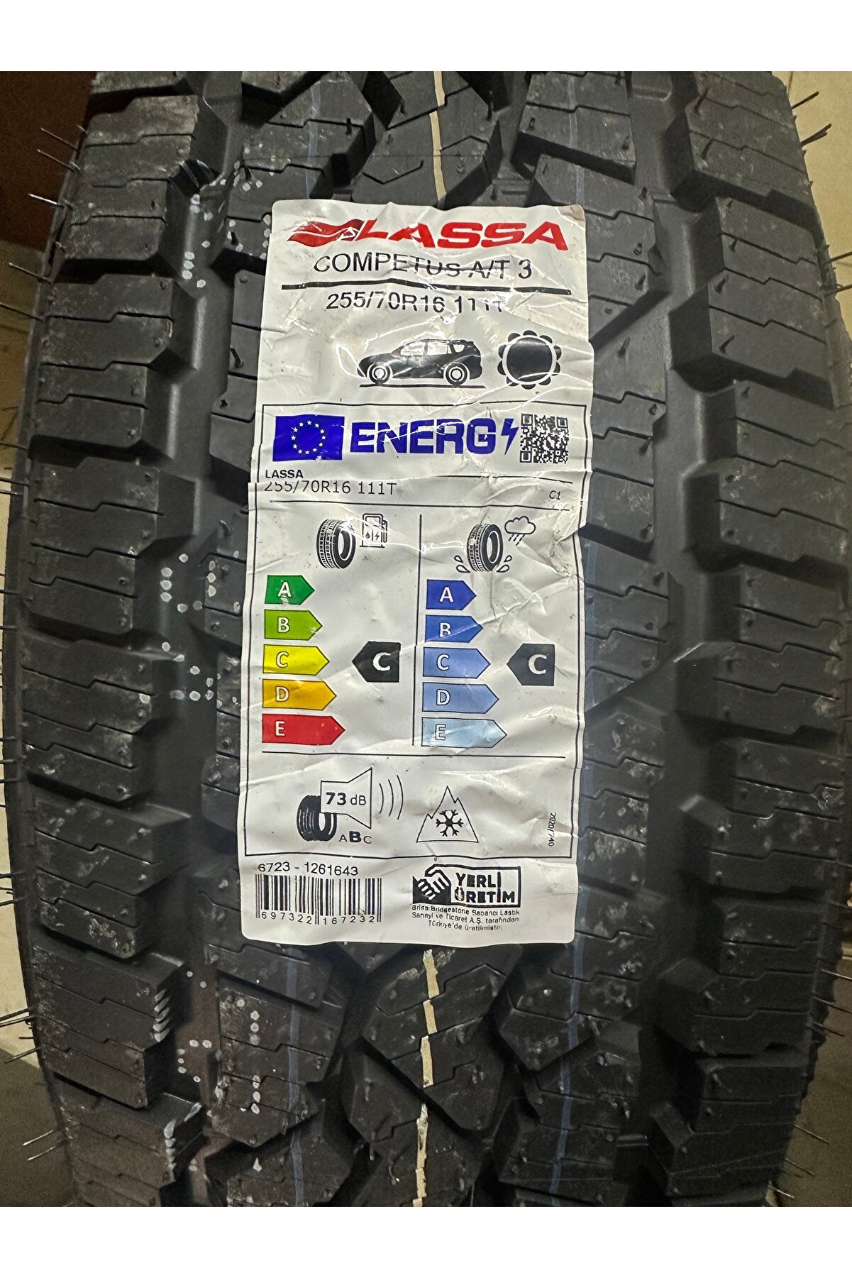255/70R16 111T COMPETUS A/T 3 (M17S) YAZ LASTİĞİ (2024)