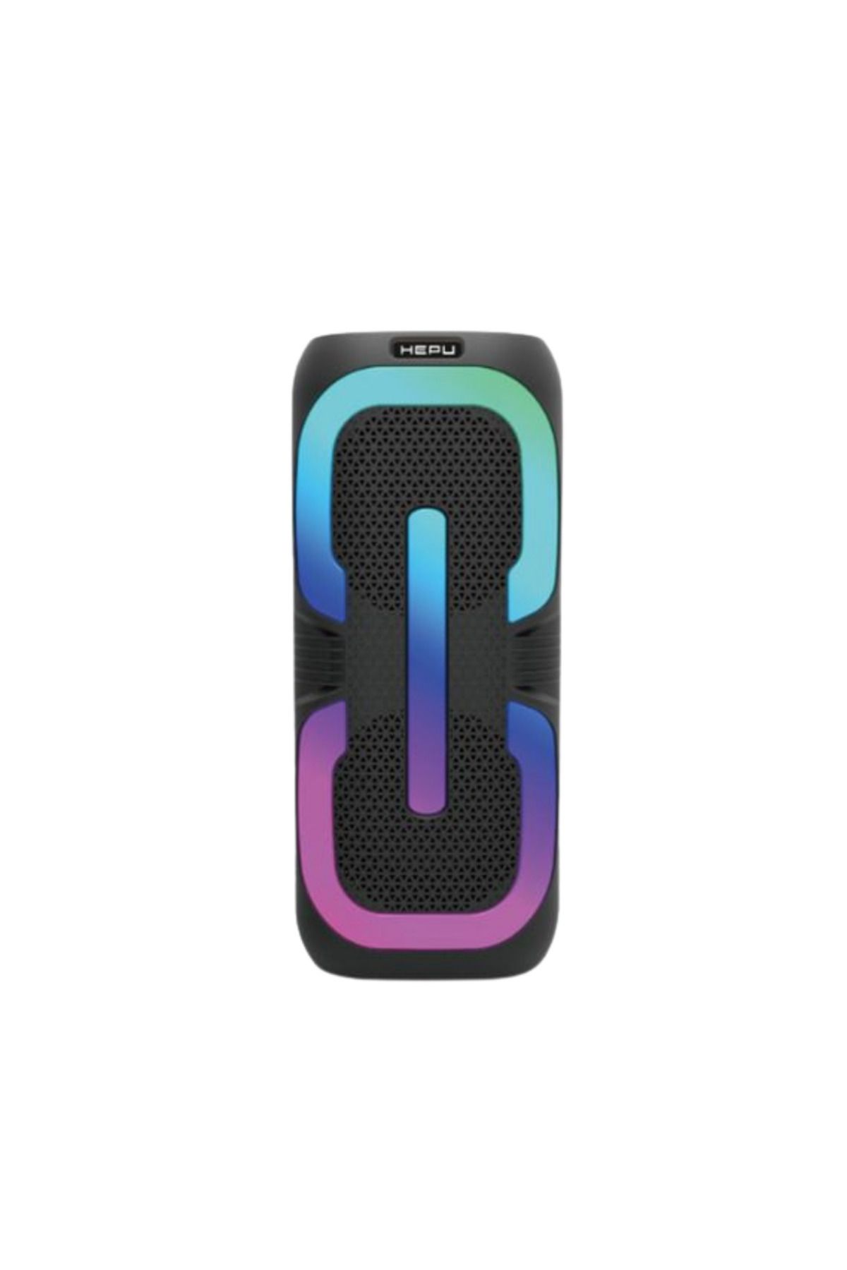 HEPU HP-111 Taşınabilir Şarjlı Bluetooth Hoparlör Rgb Usb, Yüksek Ses Mikrofonlu