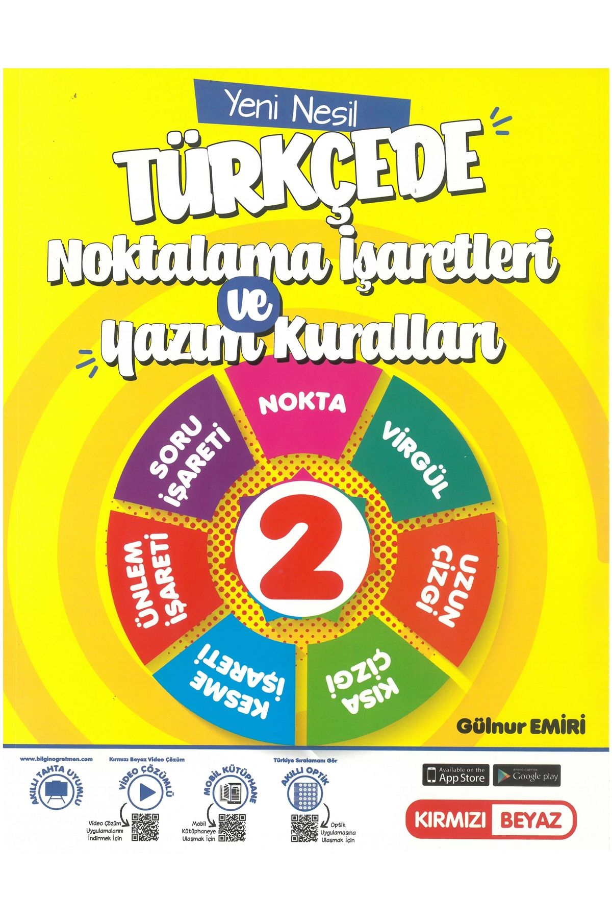 Kırmızı Beyaz Yayınları Kırmızı Beyaz 2.sınıf Yeni Nesil Türkçede Noktalama Işaretleri