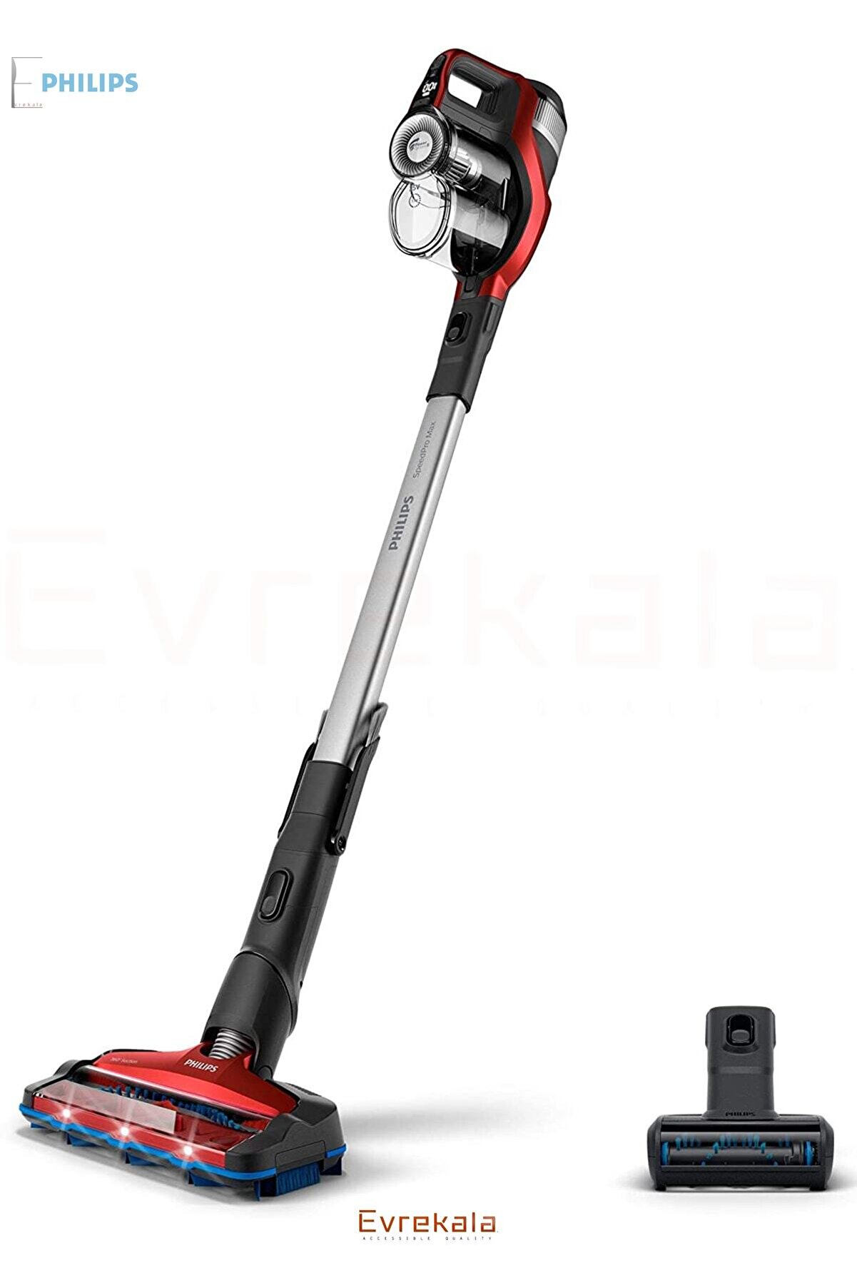 Evrekala Shop Torbasız Dikey Süpürge New Series Led Işıklı