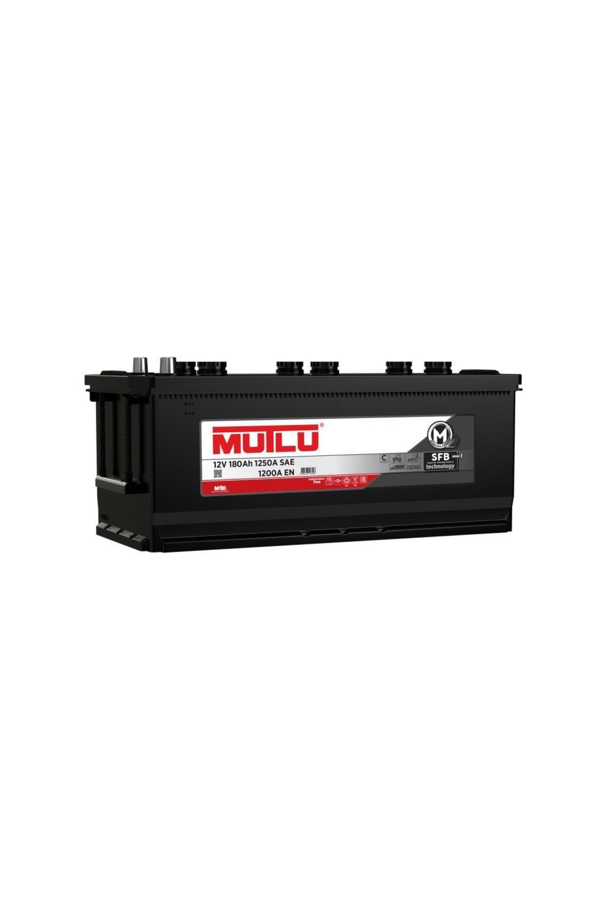 Mutlu Akü Mutlu 12 Volt 180 Amper Sfb Üretim Yılı: 2024
