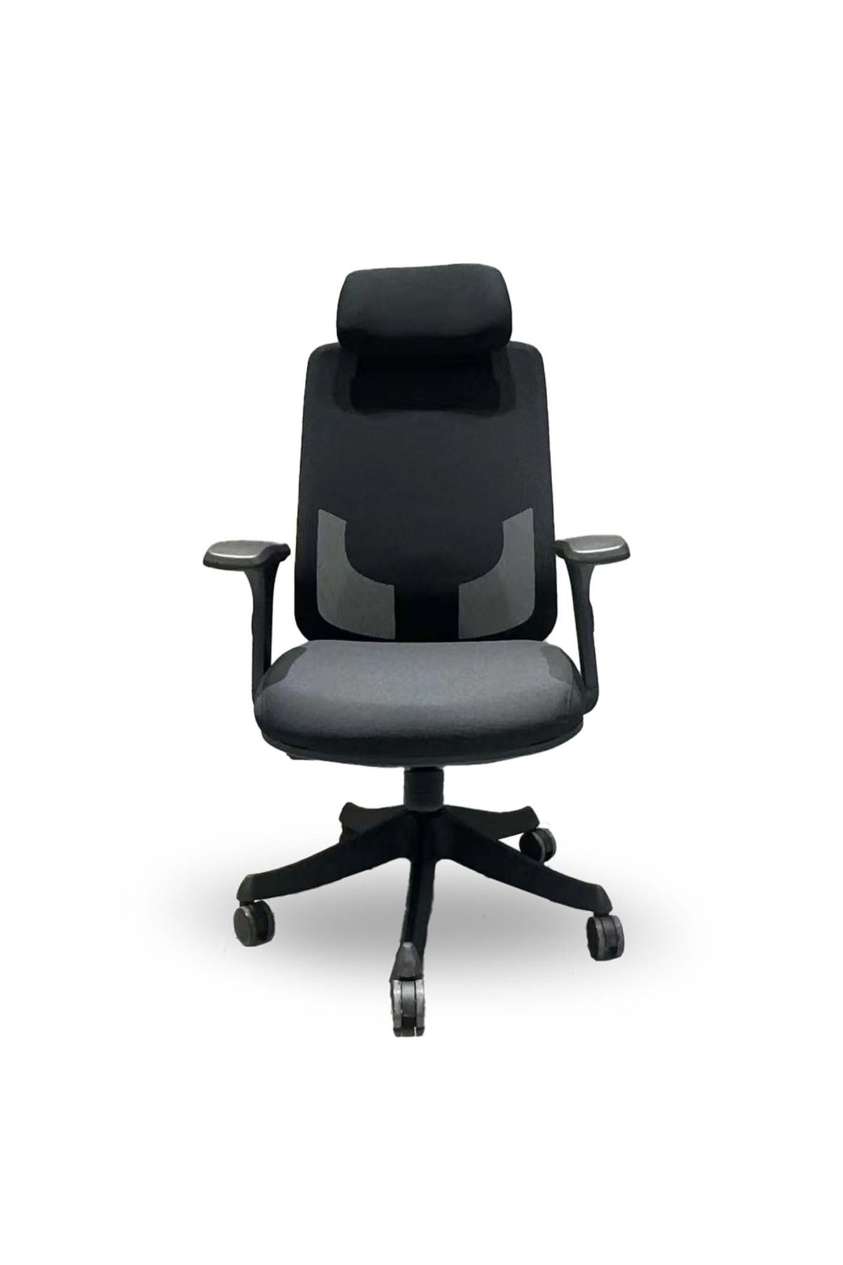 Atom Ofis Atlas Siyah Fileli Profesyonel Terletmeyen Tekerlekli Ergonomik Çok Satan Ofis Yönetici Koltuğu