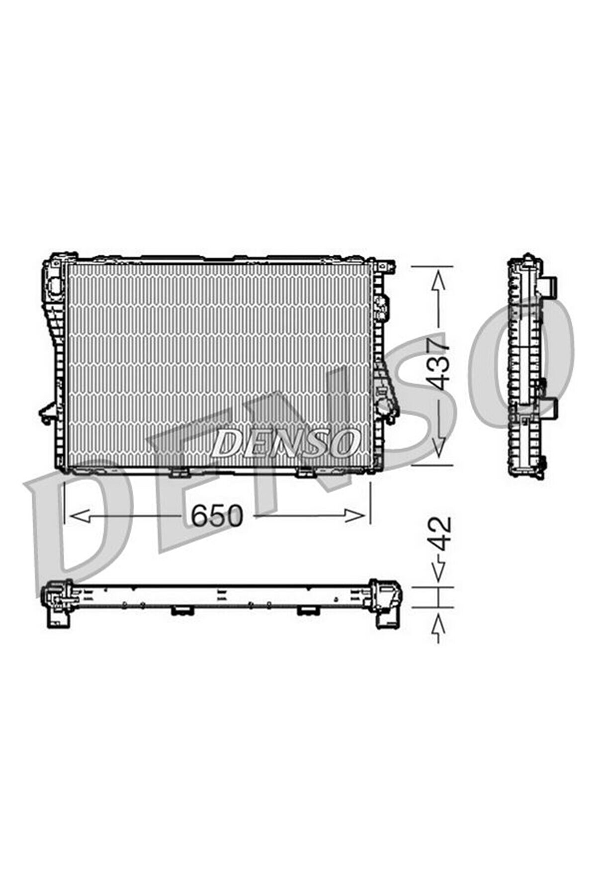 MOTOR SU RADYATORU OTO/SANZ. BMW M52 M60 M62 E39 E38 Uyumlu