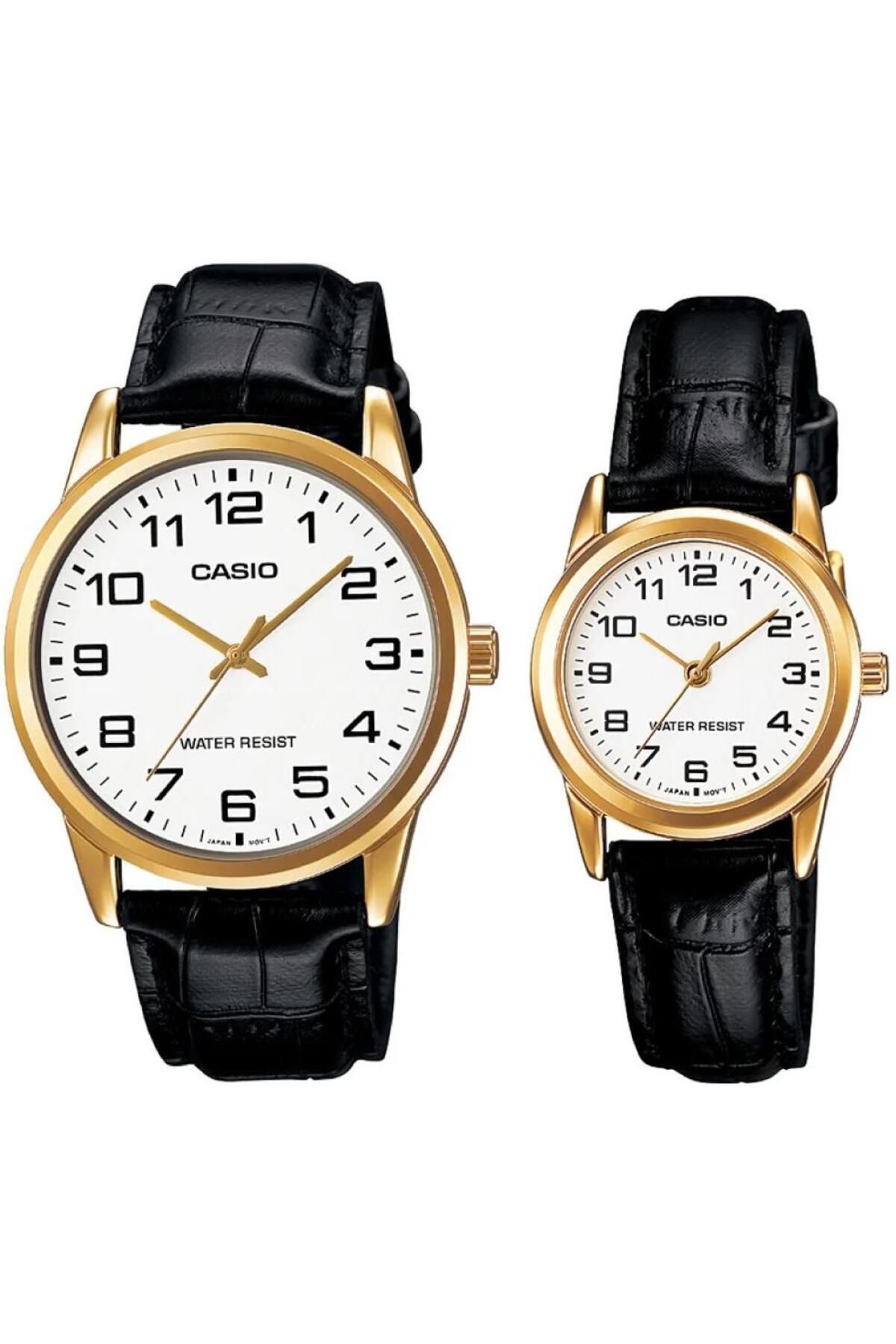 Casio MTP-LTP- V001GL-7BUDF Çift Kol Saati (Kadın-Erkek)