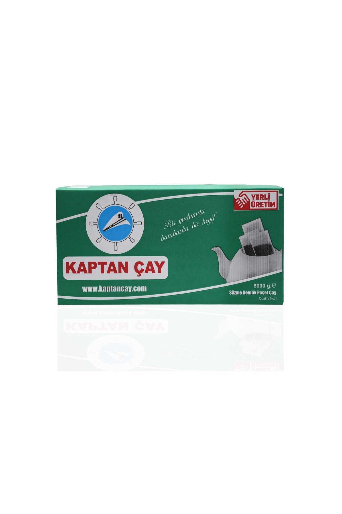 Kaptan Çay Kaptan Demlik Poşet Çay 6000g (30g)