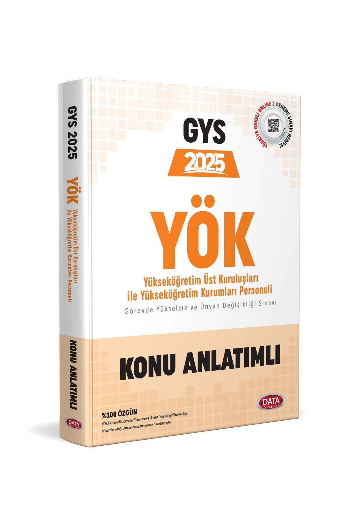 Data Yayınları 2025 Gys Yök Yükseköğretim Üst Kuruluşları Ile Kurumları Konu Anlatımlı