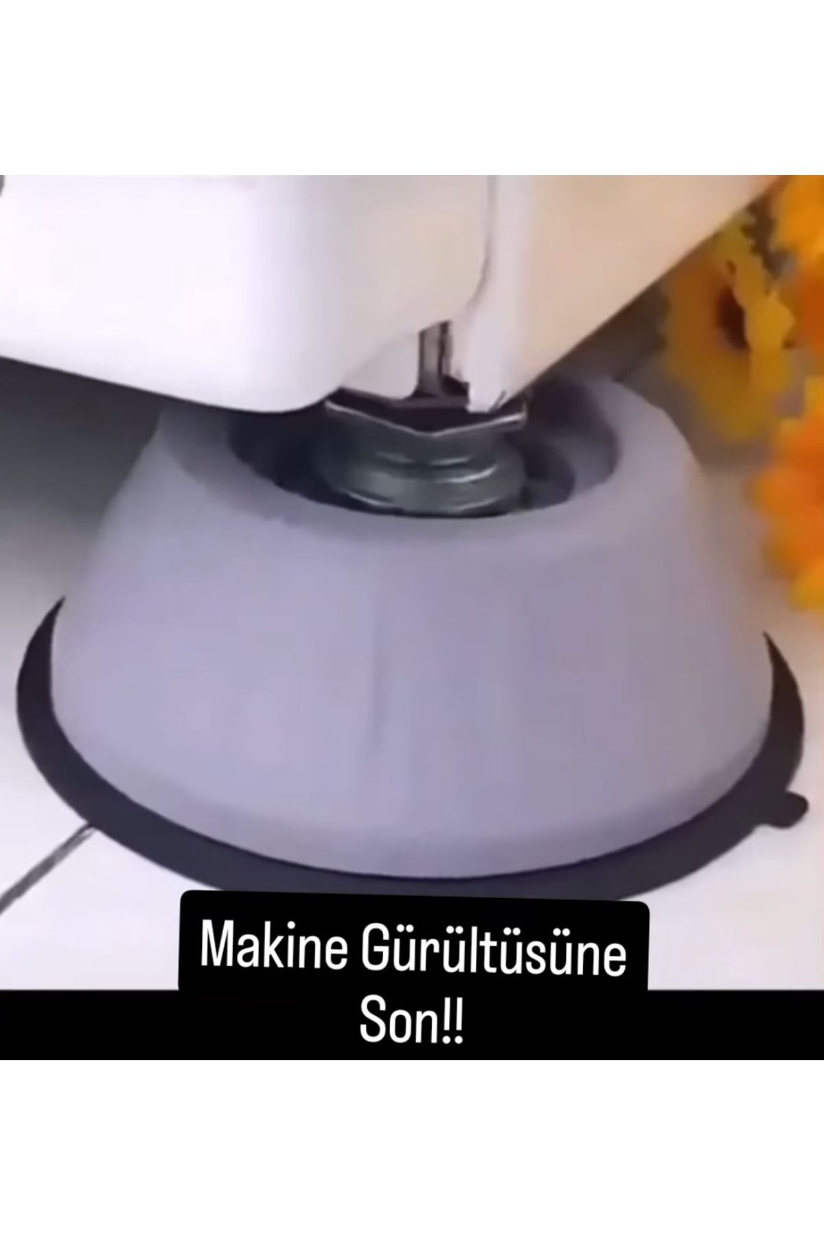 Seven7 Çamaşır makinası v.b. Titreşim ve ses önleyici Ayaklar 4adet