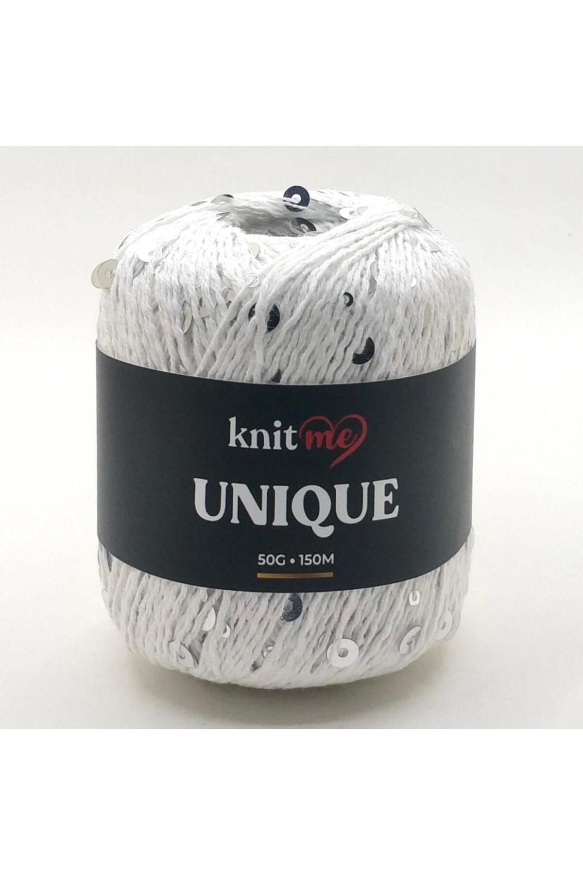knitme Knit Me Unique Pamuk Pullu El Örgü İpi 50 Gram 01