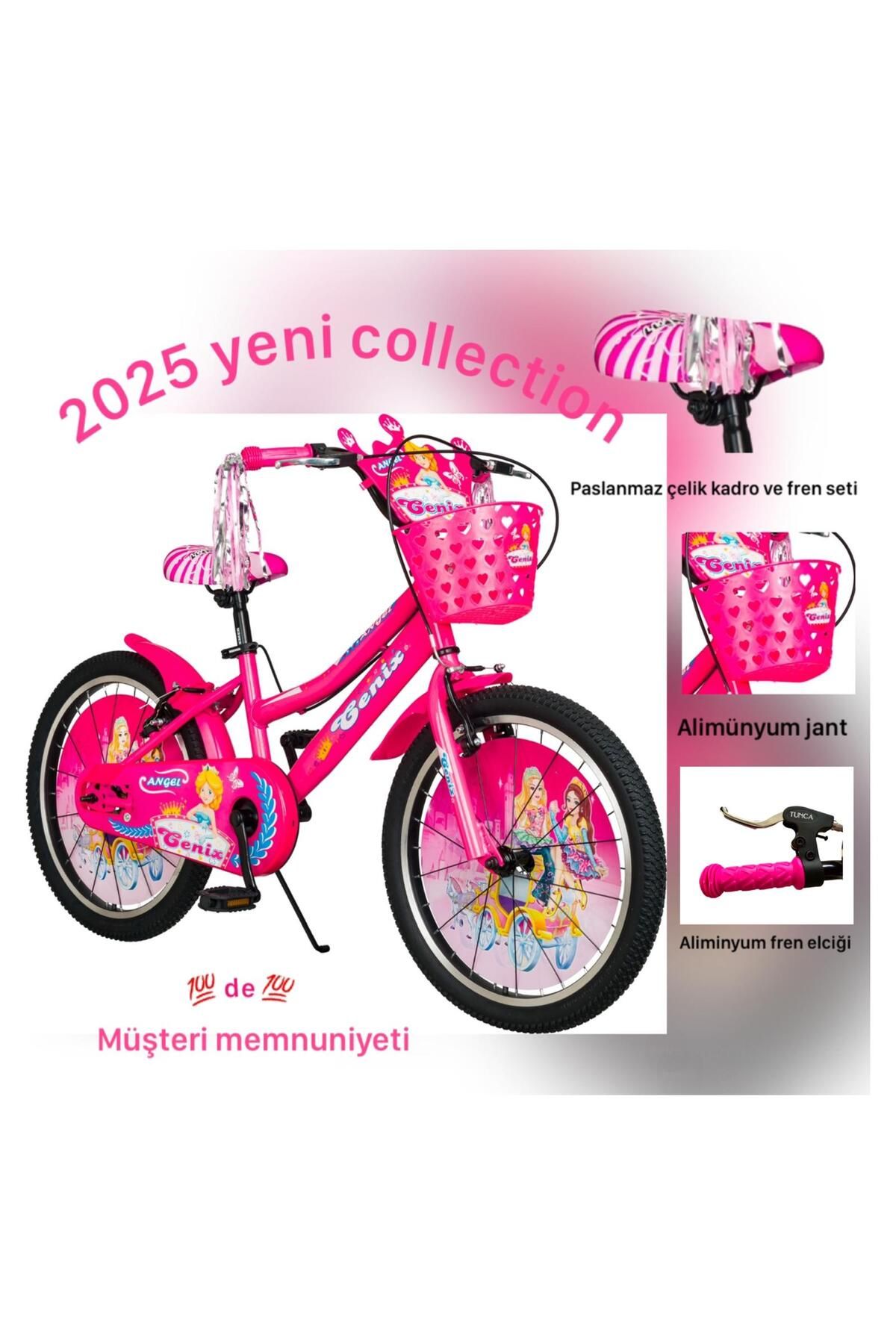 Cenix 20 Jant Lily Kız Bisikleti 6-10 Yaş Bisiklet 2024