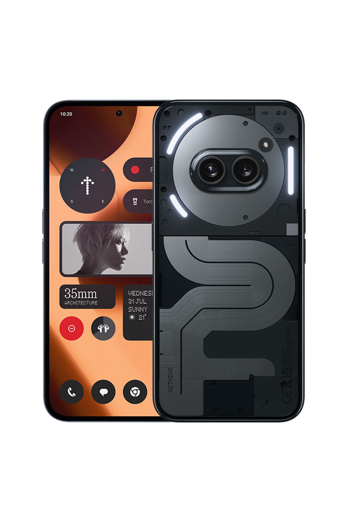 NOTHING Phone 2A Plus  12/256 Siyah (Nothing Türkiye Garantili)