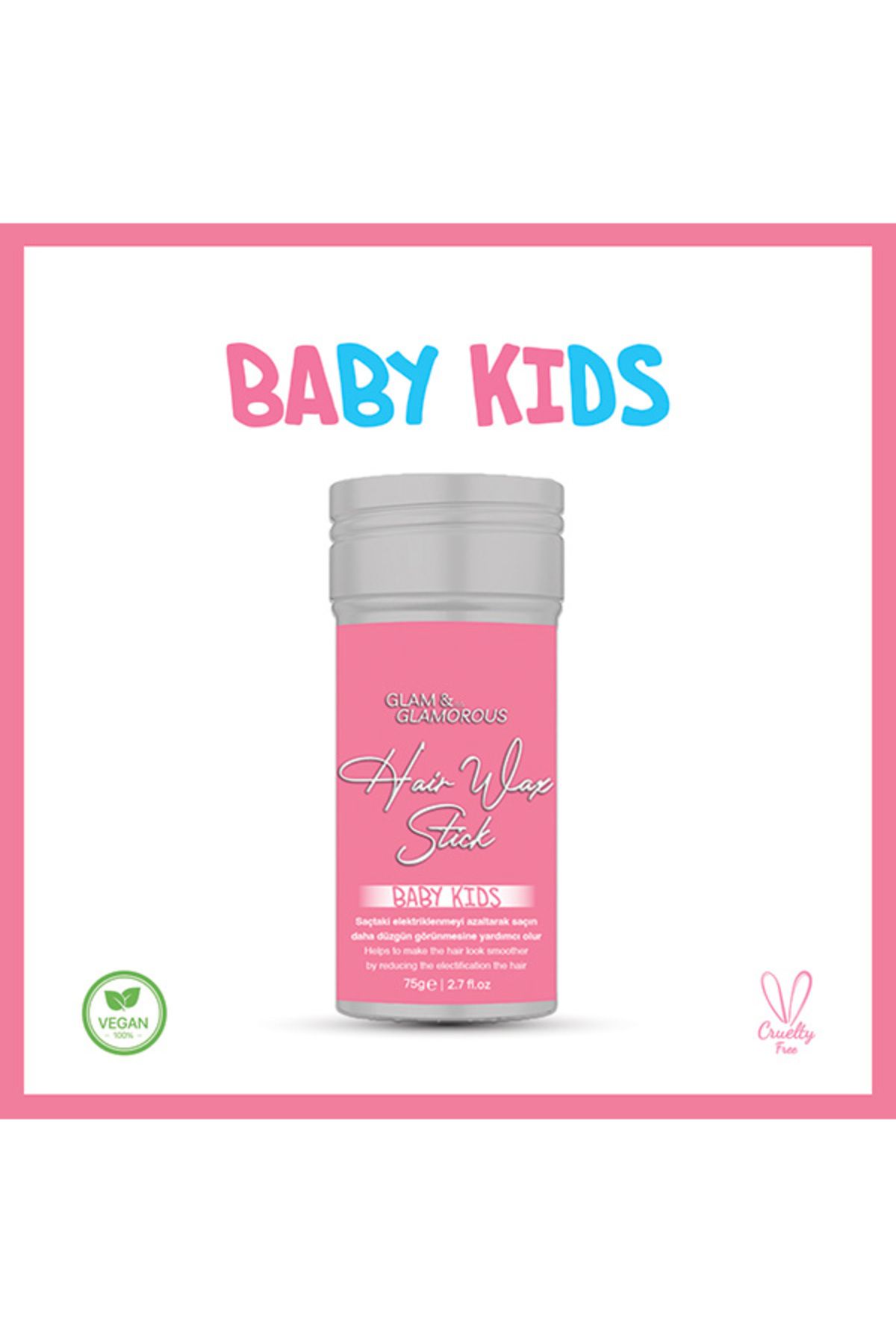 Glam Glamorous Hair Stick Wax 75 gr BABY KİDS