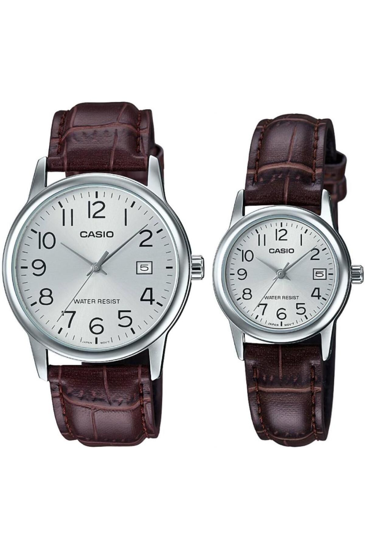 Casio MTP-LTP- V002L-7B2UDF Çift Kol Saati (Kadın-Erkek)