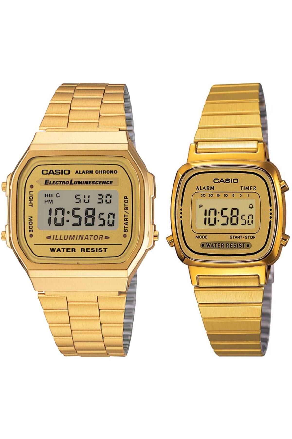 Casio A168WG-9WDF - LA670WGA-9DF Çift Kol Saati