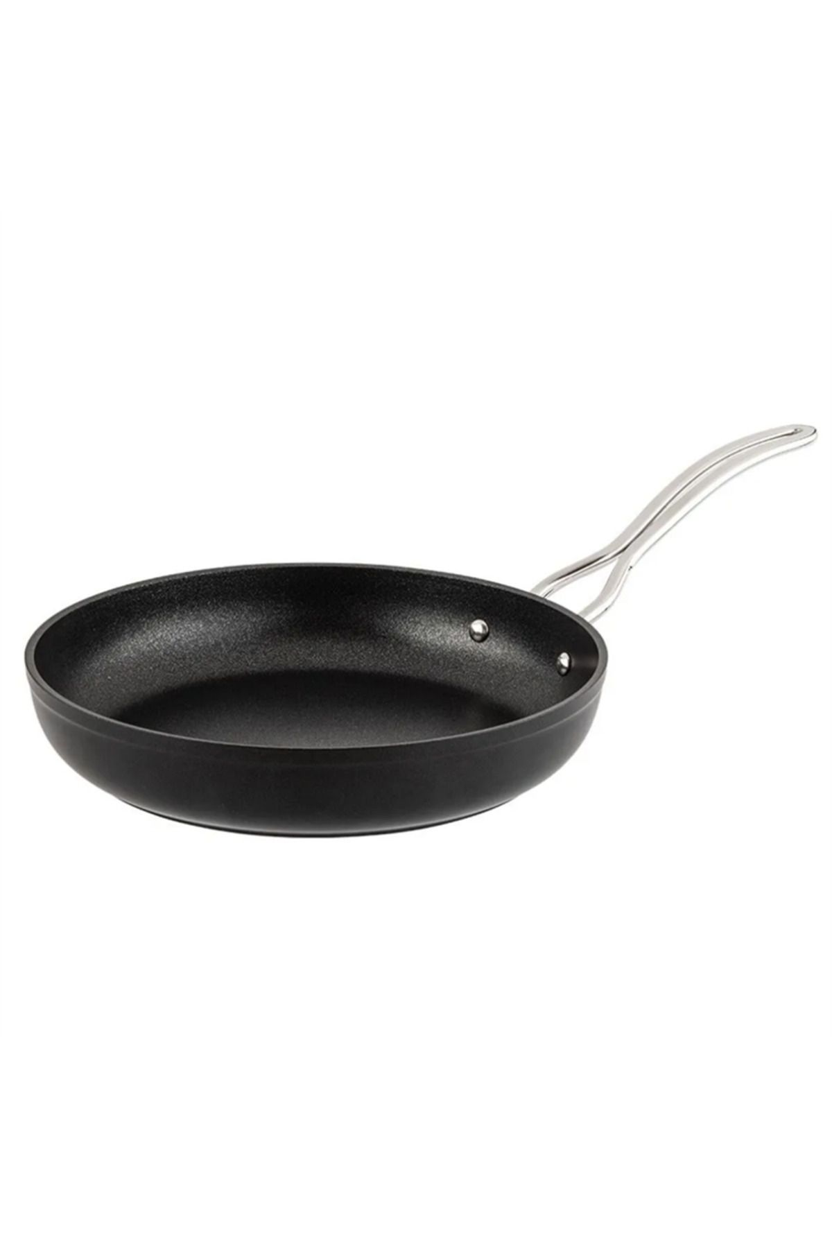 Nehir Titanium Siyah Tek Kulplu Tava 28 Cm