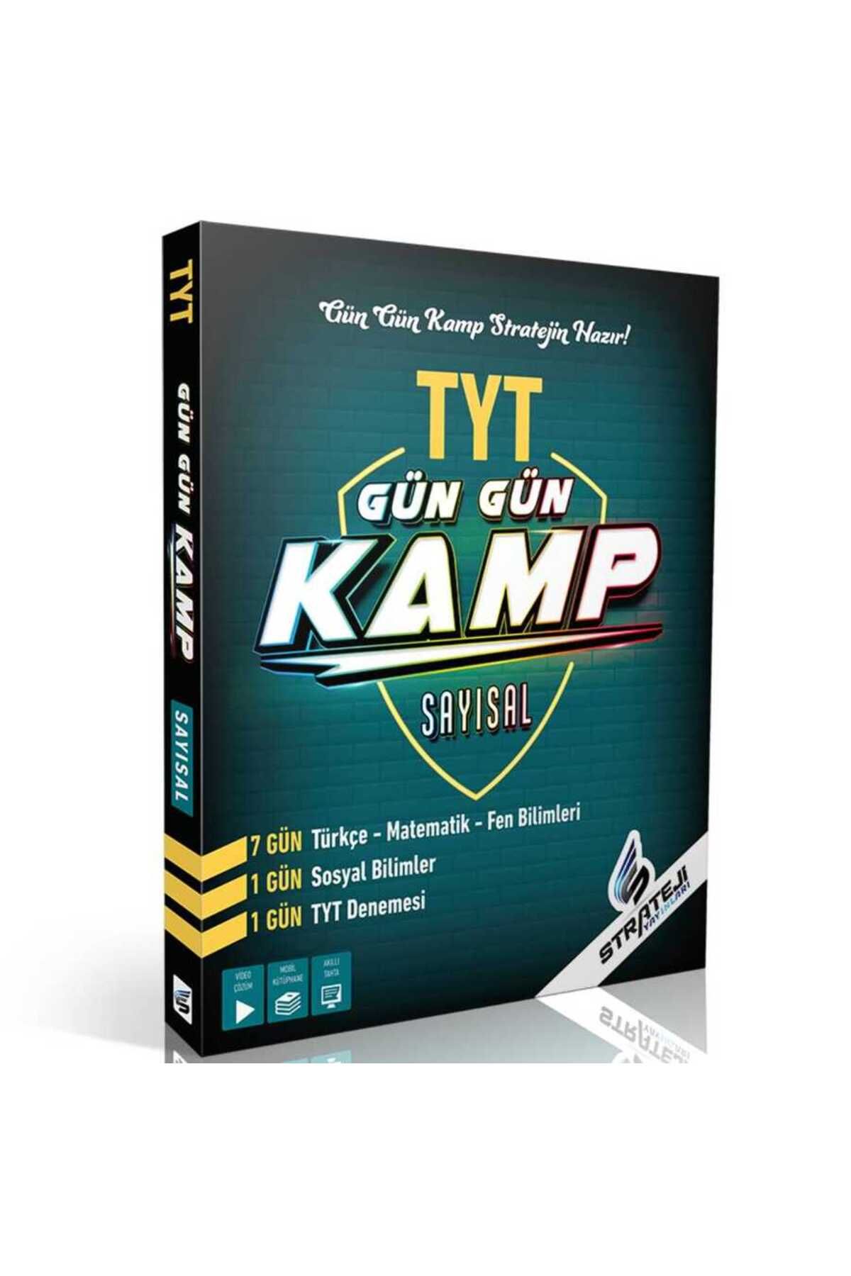Strateji Yayınları Tyt Gün Gün Kamp Sayısal Deneme Tammat Tyt Genel Deneme Hediye