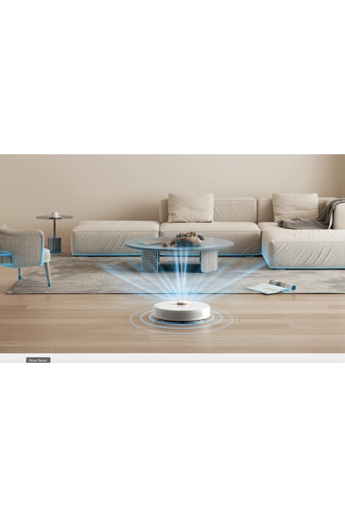 Xiaomi 3d Engellerden Kaçınma Çift Hatlı Lazer Ve Lds Lıdarlı Tarama Robot Süpürge Luciole Lambader