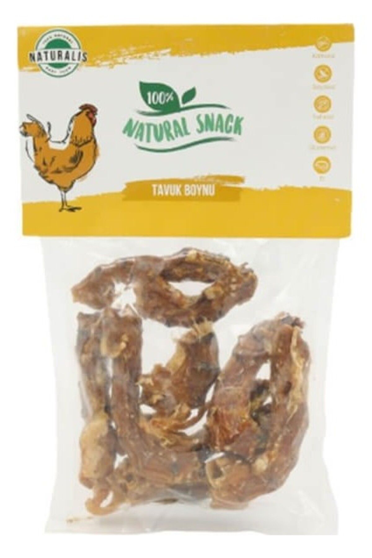 Naturalis Kurutulmuş Tavuk Boynu Köpek Ödülü 100 gr